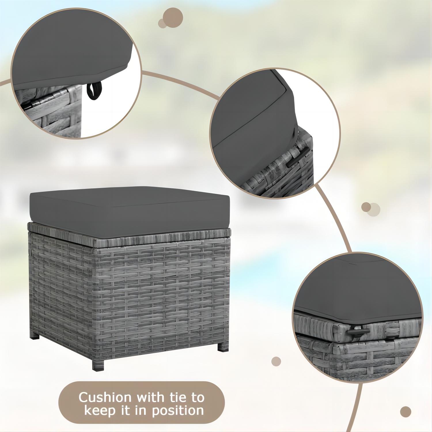 Forclover HYFAS18GR Patio-Conversation-Sets - View #6