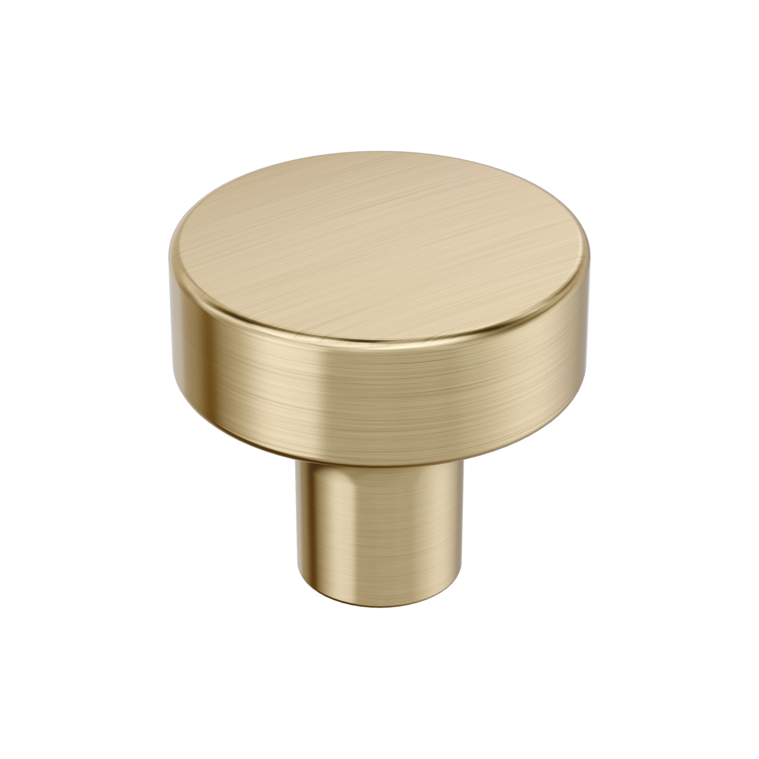 Amerock BP37420BBZ Merced 1-1/4-in Golden Champagne Round Contemporary Cabinet Knob