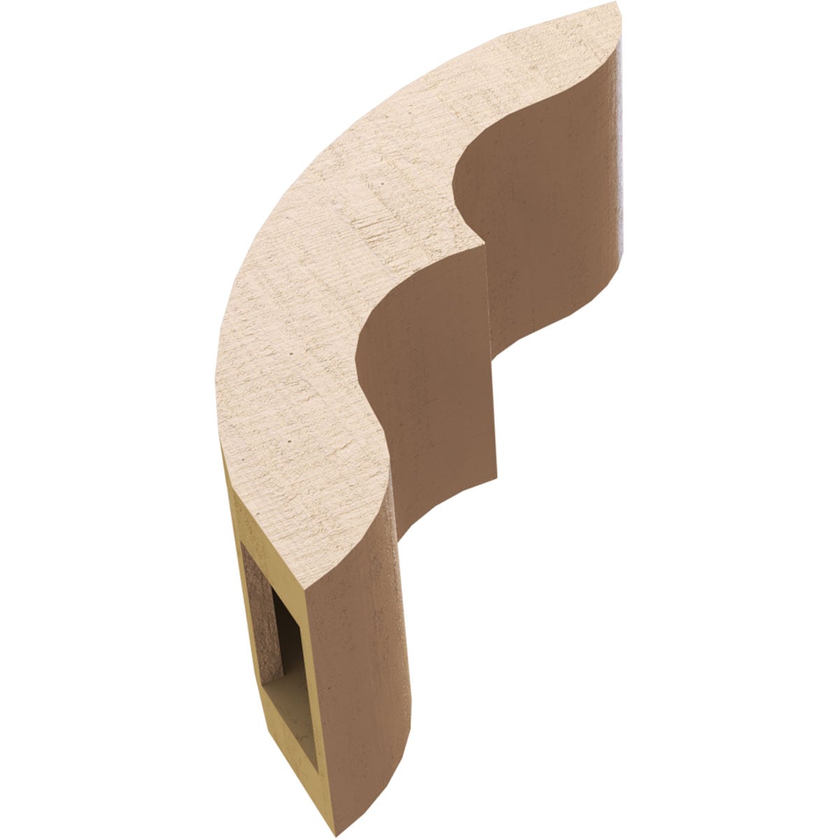 Ekena Millwork BRCUR05X12X12OZKRCPR braces - View #7