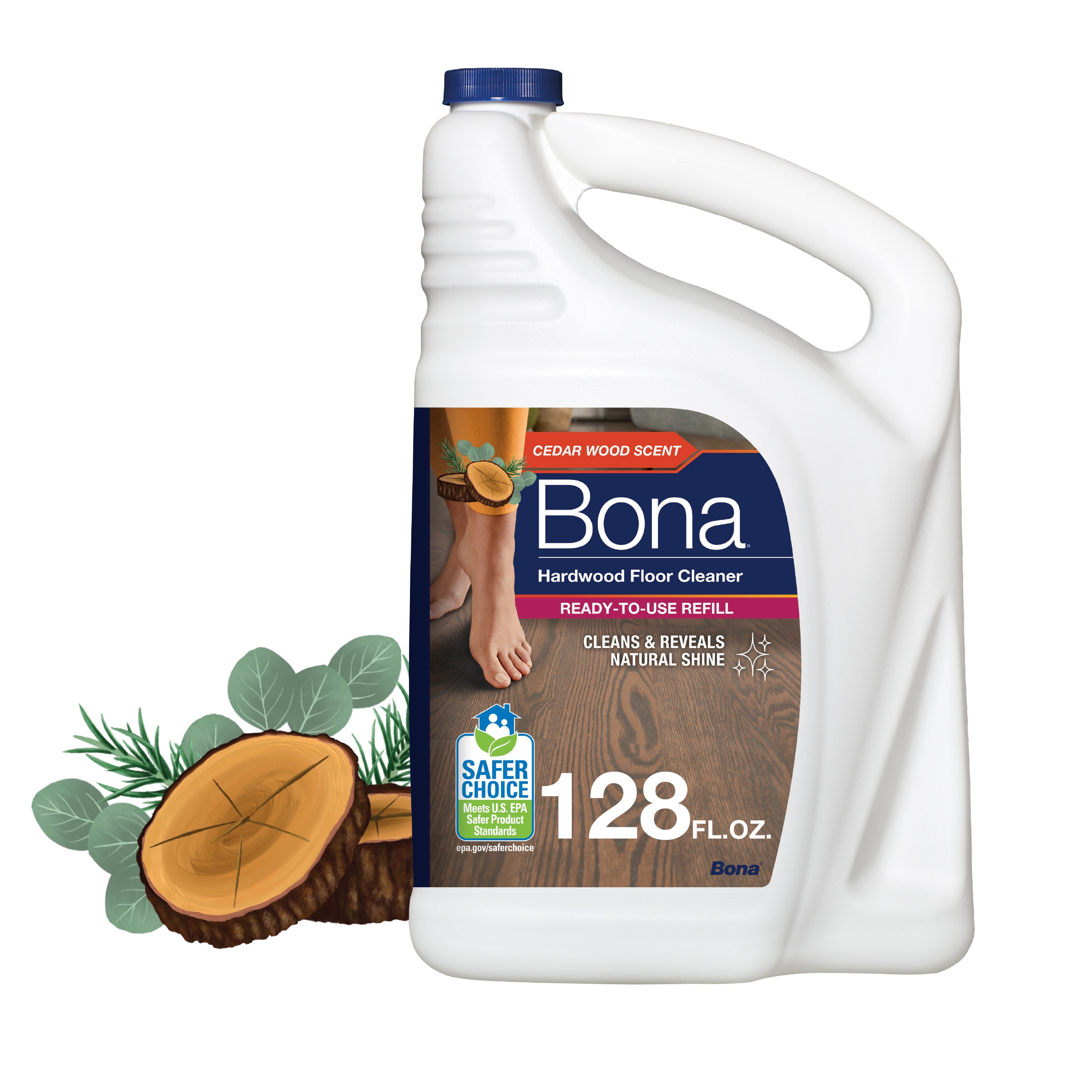 Bona WM700018199 Cedar Wood Liquid Floor Cleaner 128 Fluid ounce(s)