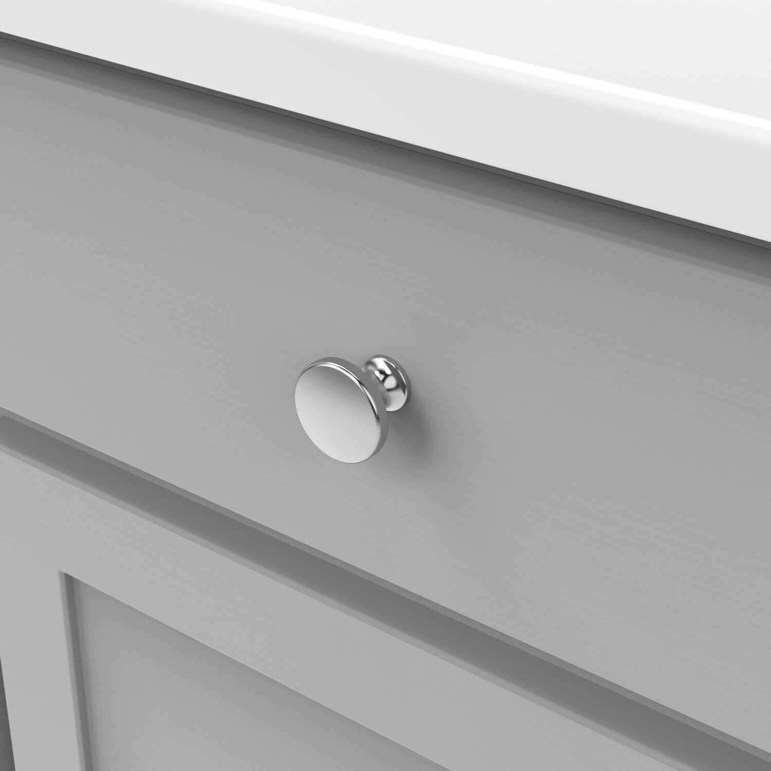 Hickory Hardware H076698-CH-10B Cabinet-Knobs - View #3