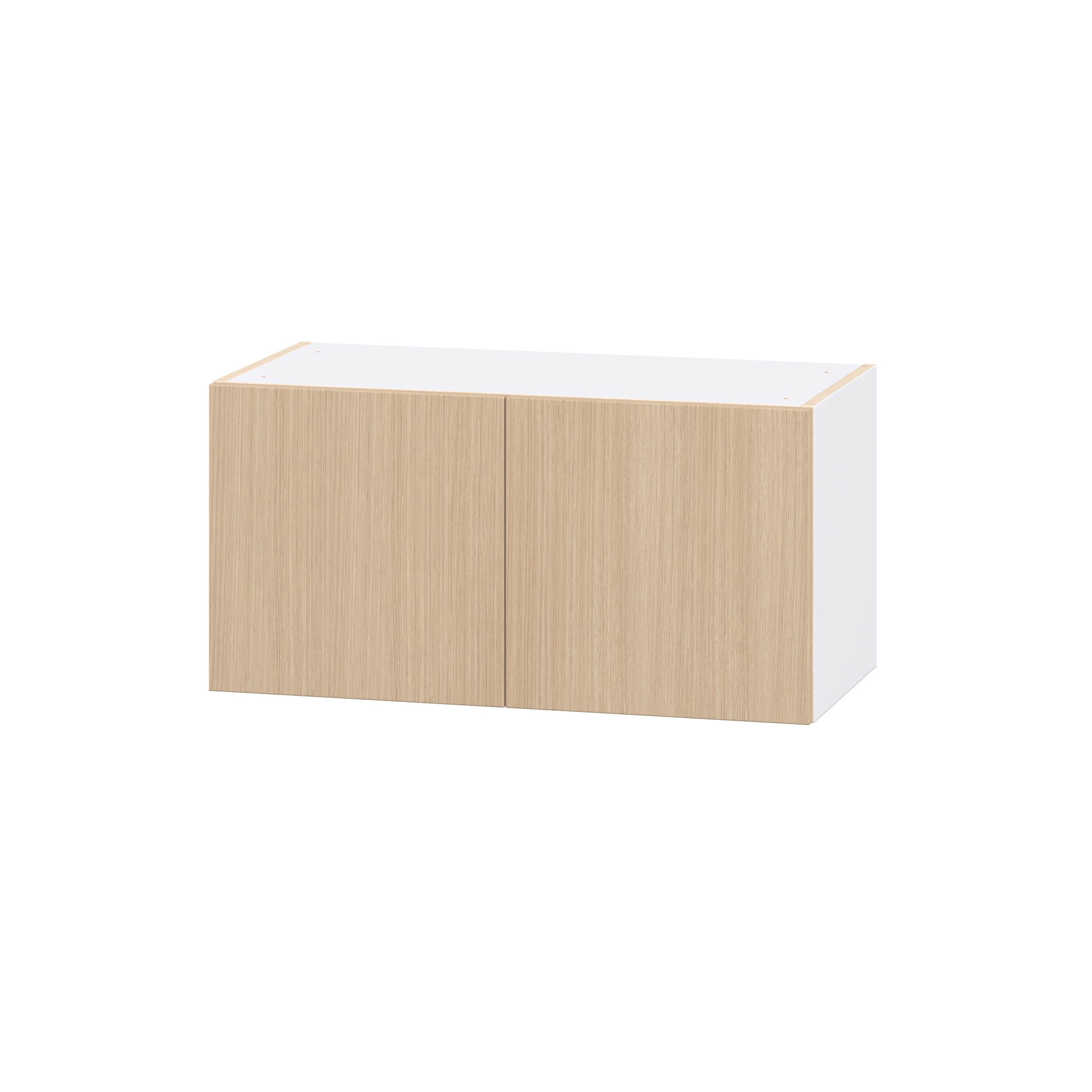Hugo&Borg Winston 30-in W x 15-in H x 14.75-in D Mojavi Oak Laminate Wall Fully Assembled Cabinet Flat Panel Slab