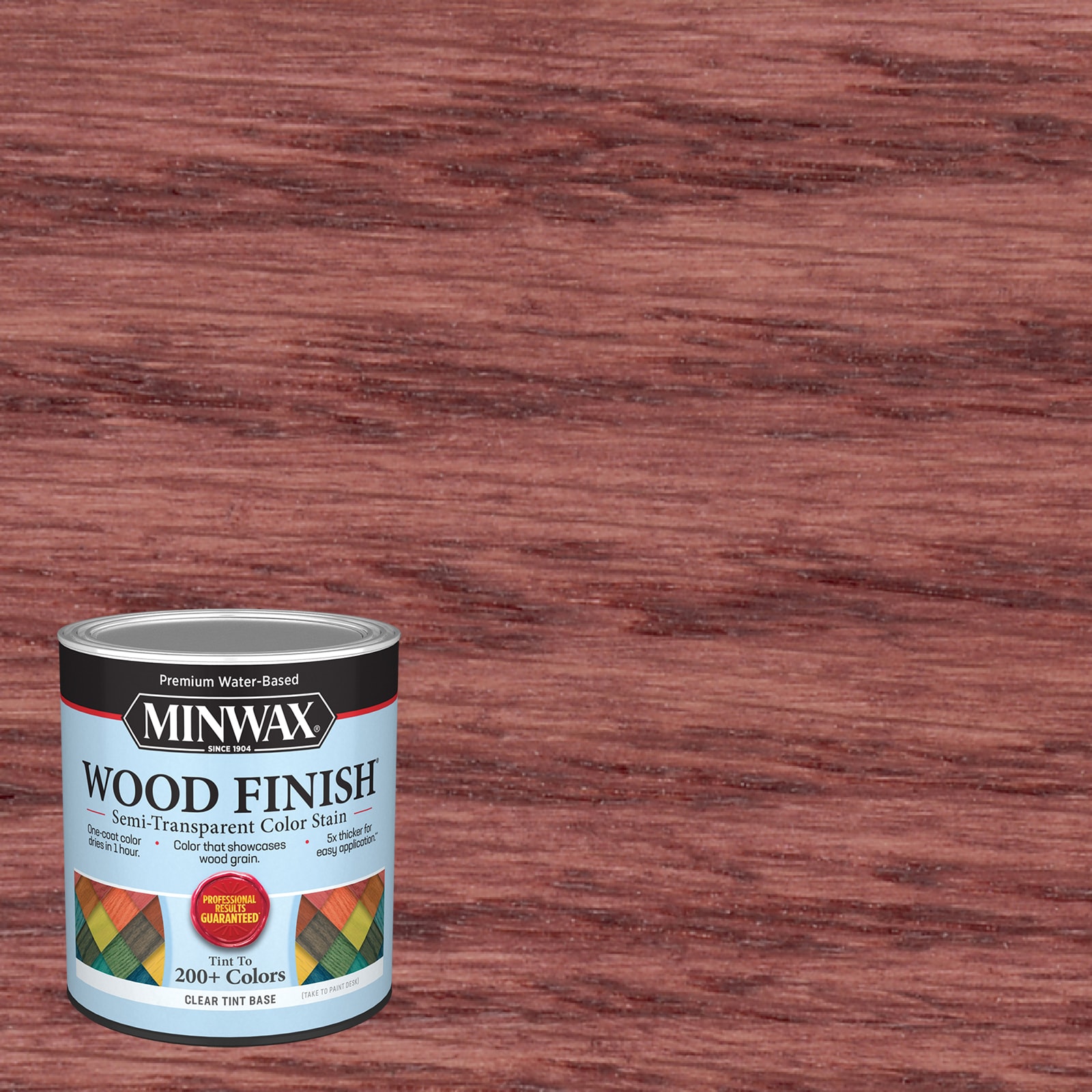 Minwax MW1150-1658612 Wood Finish Water-based Sangria MW1150 Semi-transparent Interior Stain ( 1-quart )