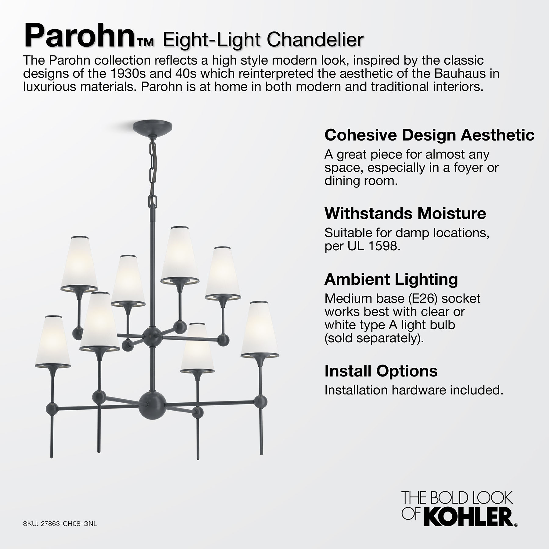 KOHLER 27863-CH08-GNL b090015 - View #4