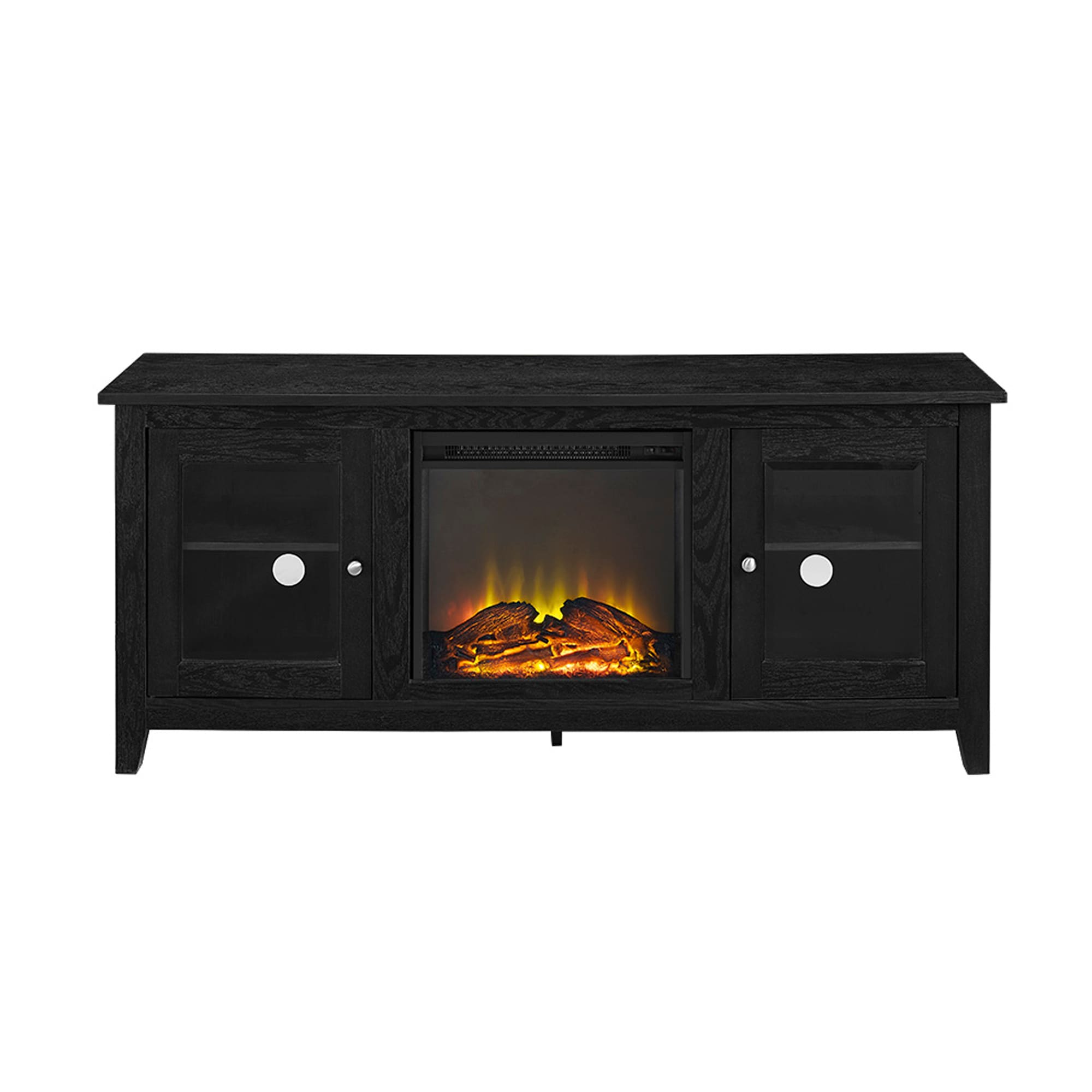 Walker Edison W58FP4DWBL Electric-Fireplaces - View #6
