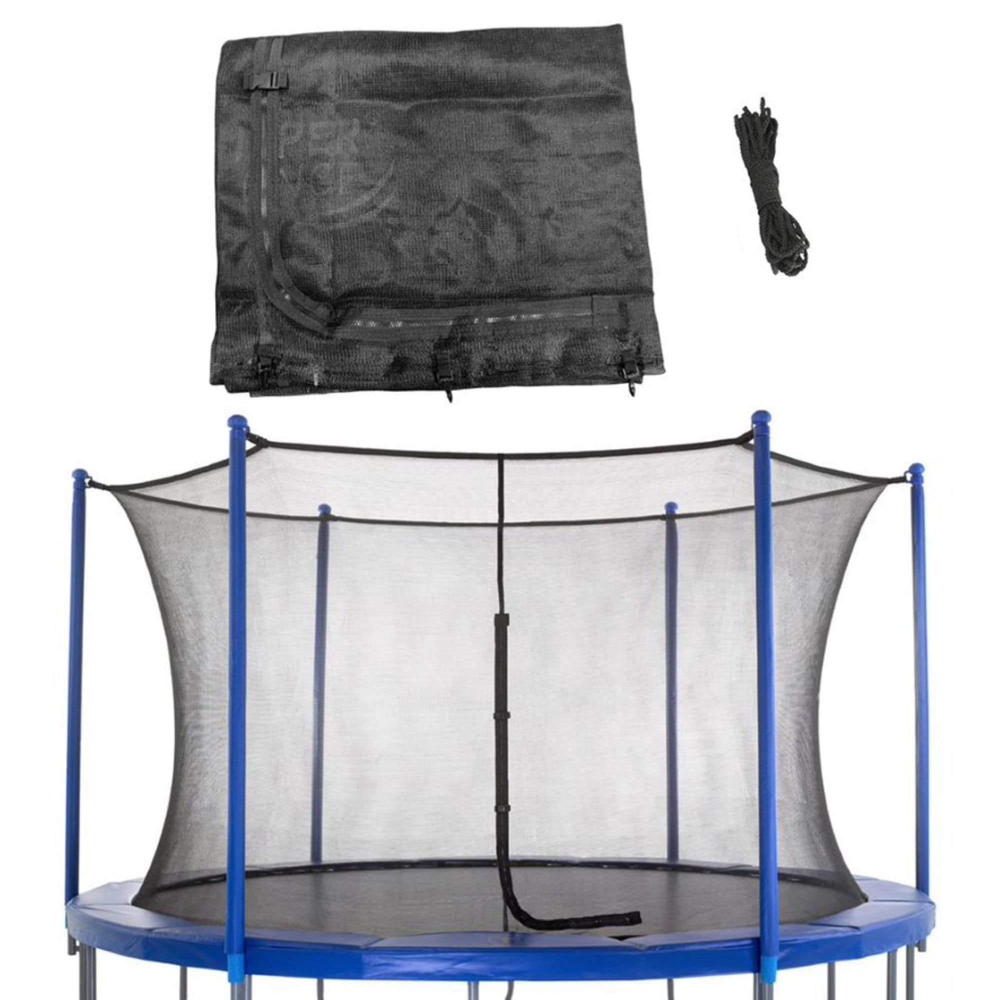UpperBounce Net Black Safety Enclosure the Trampoline Accessories department Lowes.com