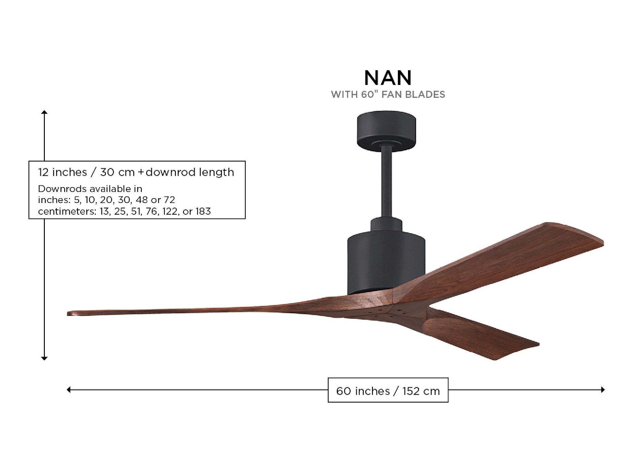 Matthews Fan Company NK-BK-WA-60 Ceiling-Fans - View #4