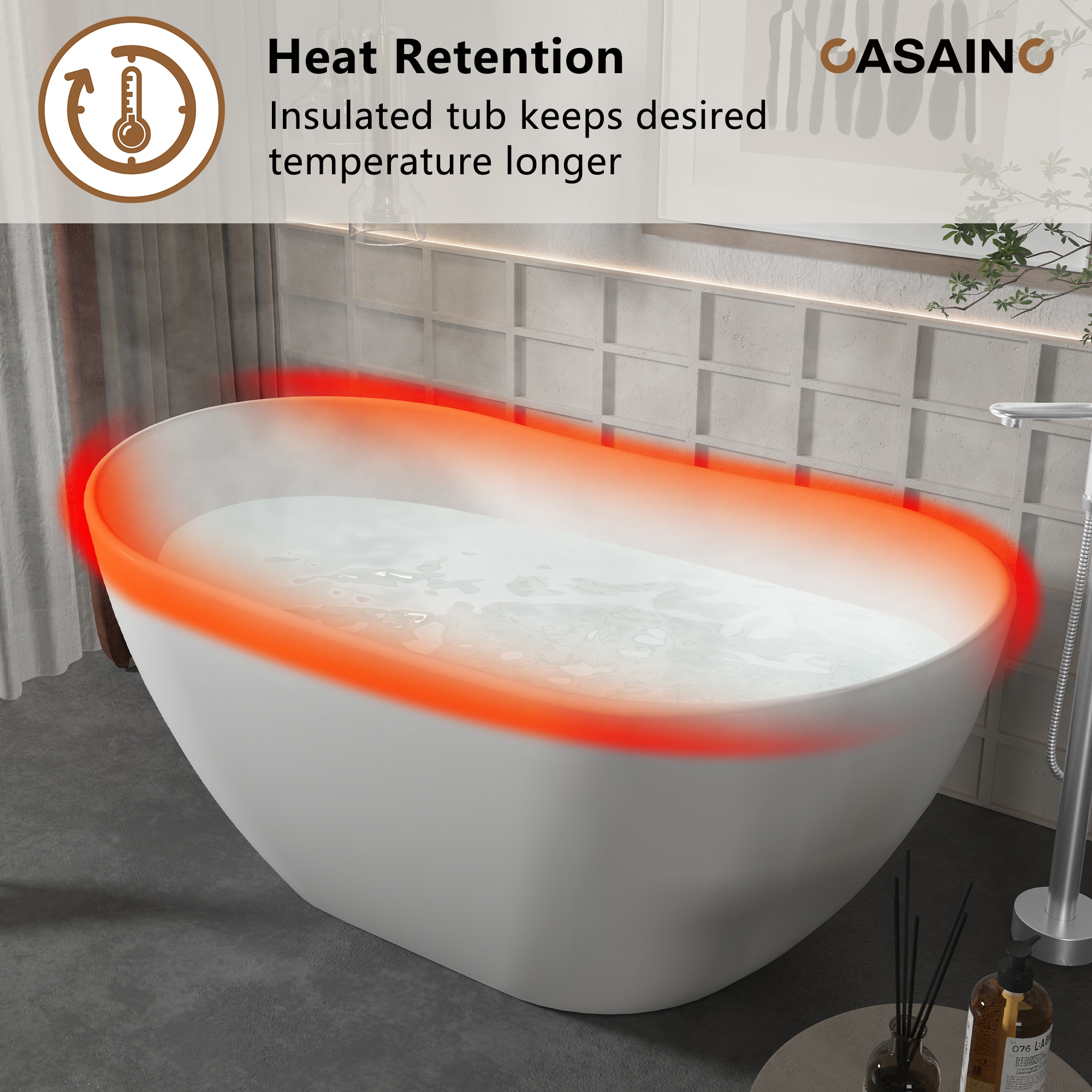 CASAINC CA06005S71MW bathtubs - View #9