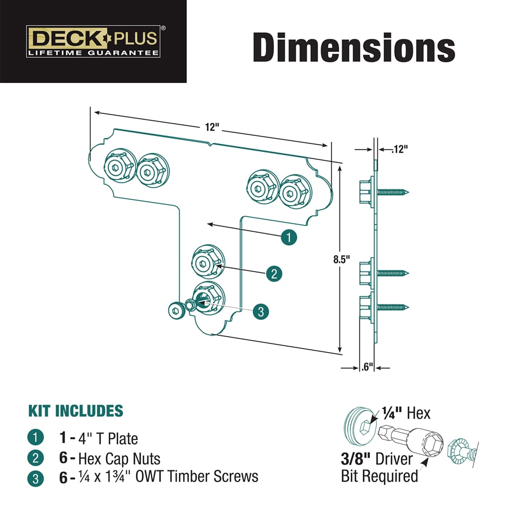 Deck Plus 9987211 Trusses-And-Rafter-Ties - View #3