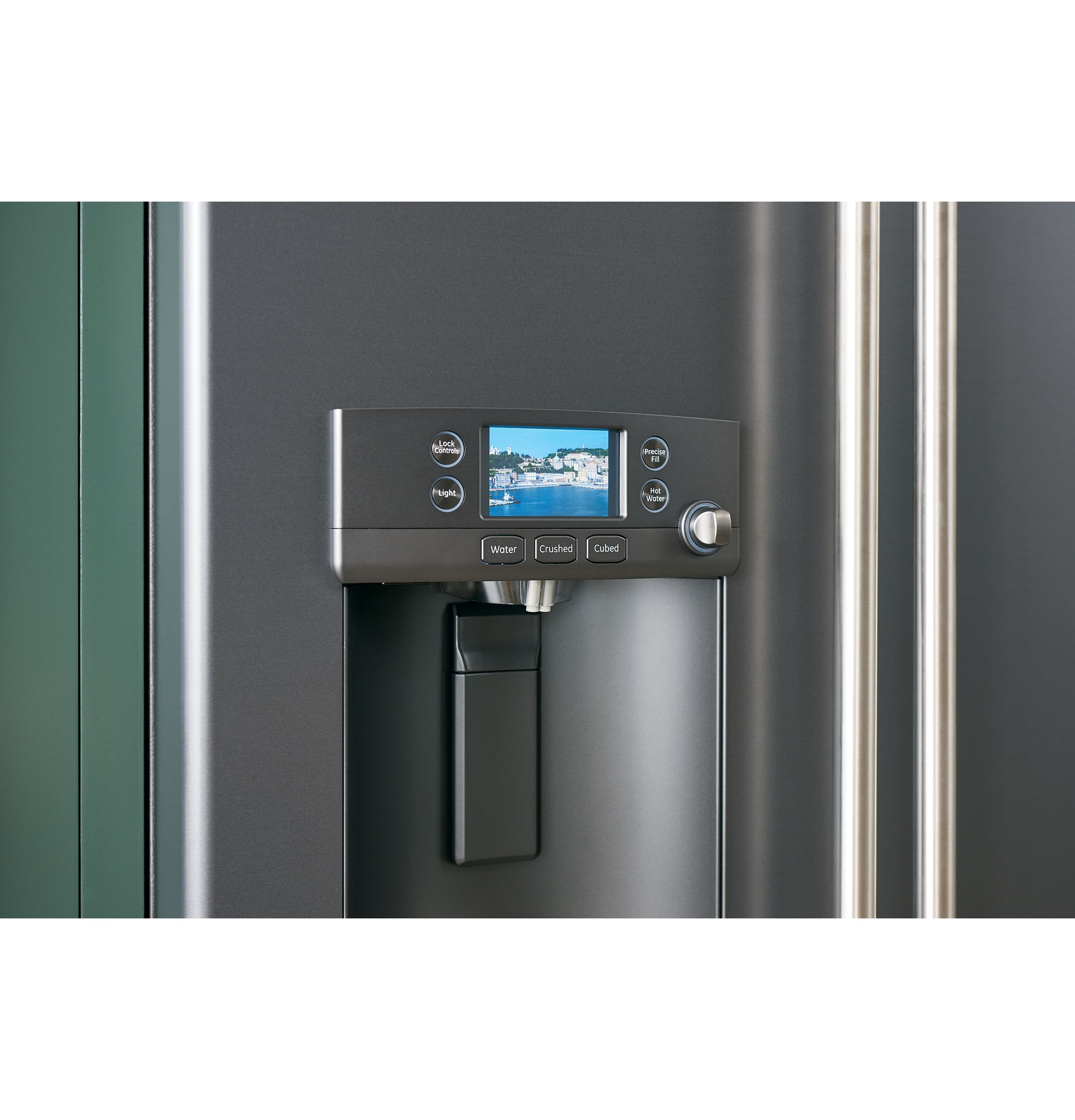 GE Refrigerator with Hot Water Dispenser