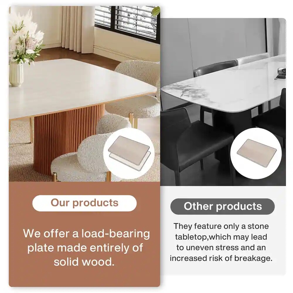 Tribesigns LWFD-HL0151 Dining-Tables - View #7