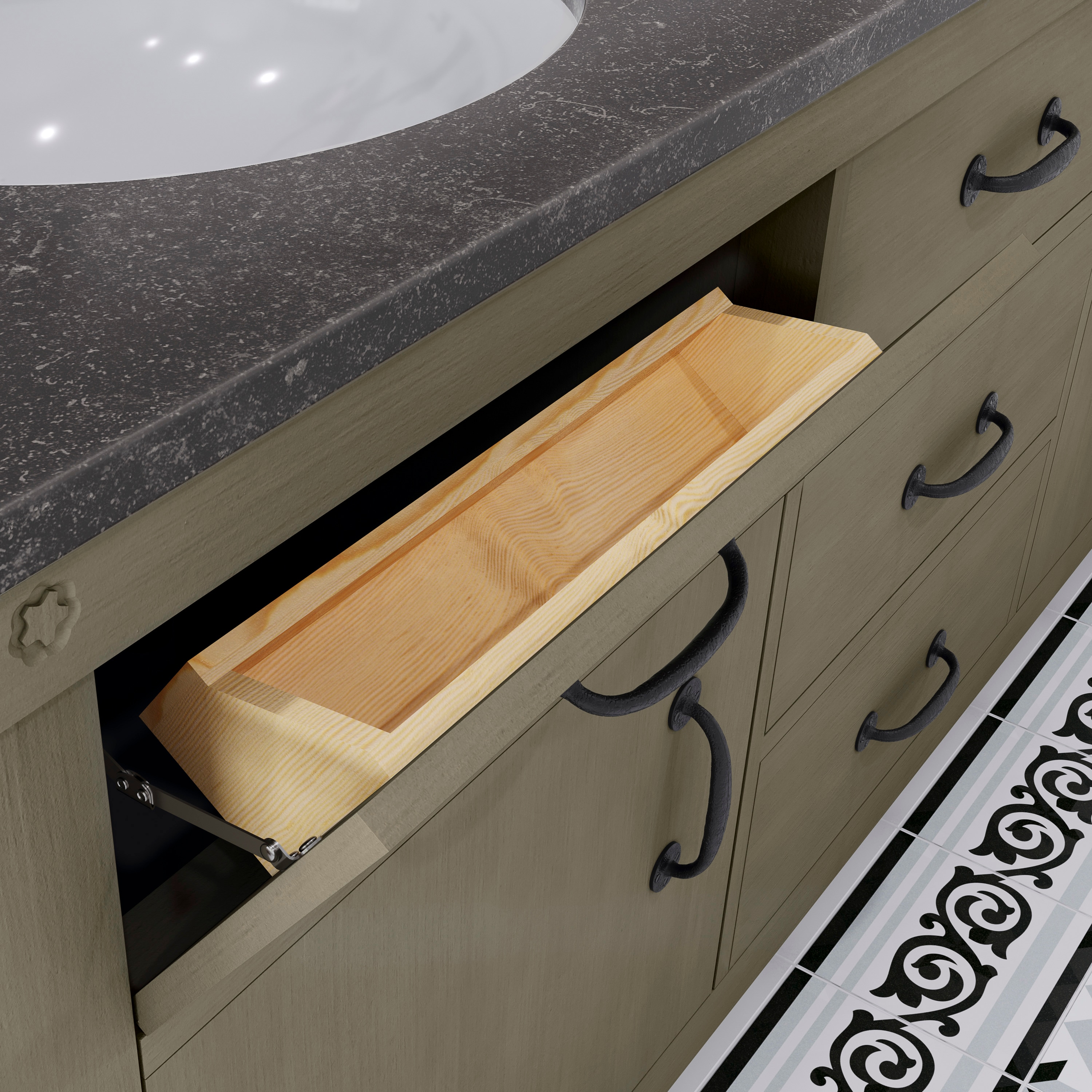 Water Creation AB72BL03GG-P24000000 Bath-Vanity-Combo - View #5