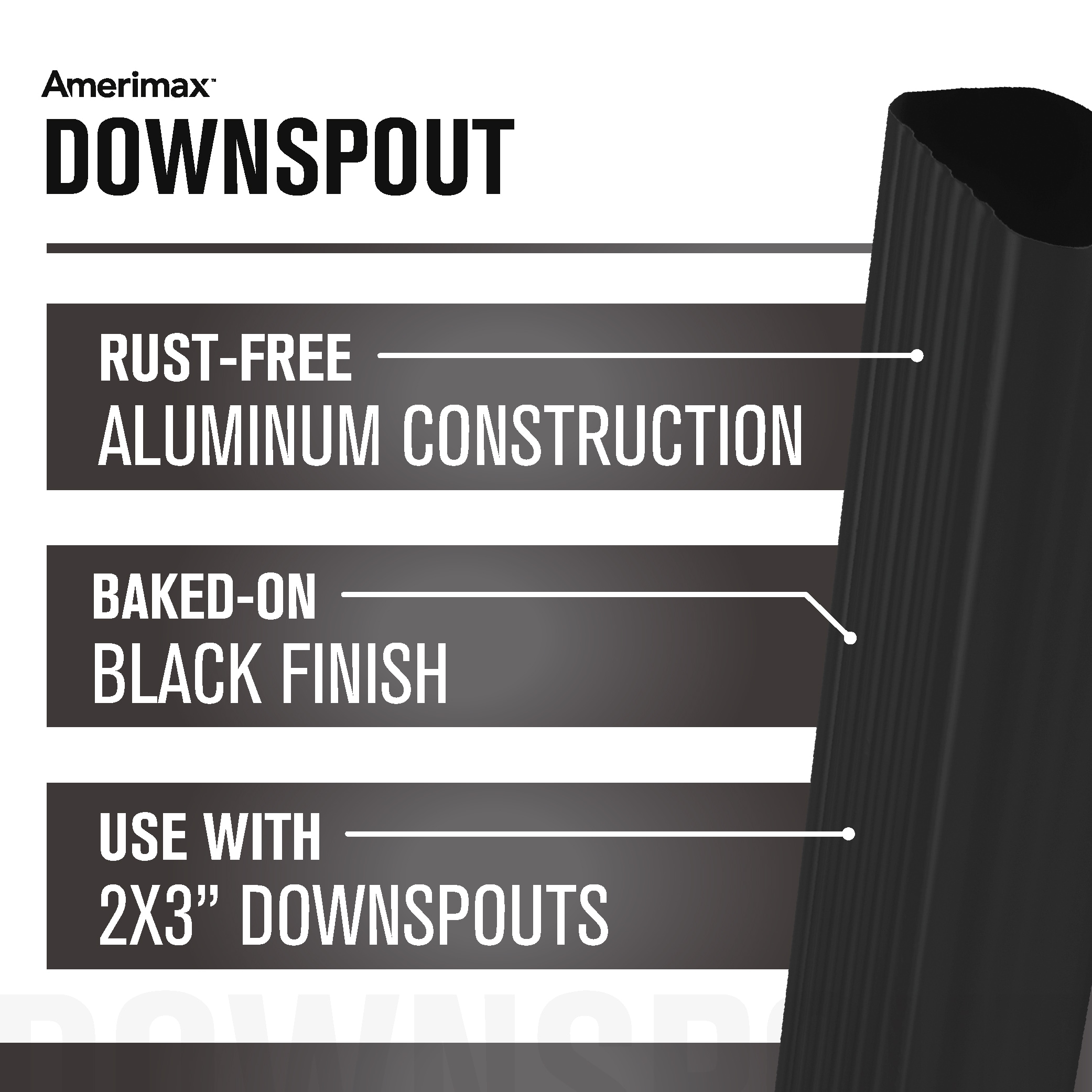 Amerimax 2401035120 Downspout-Components - View #4
