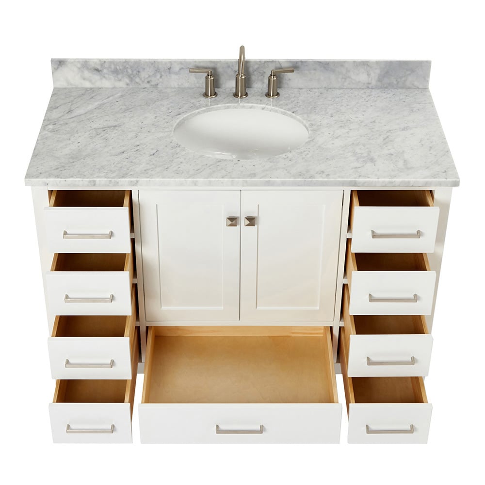 ARIEL A049SCW2OVOWHT Bath-Vanity-Combo - View #5