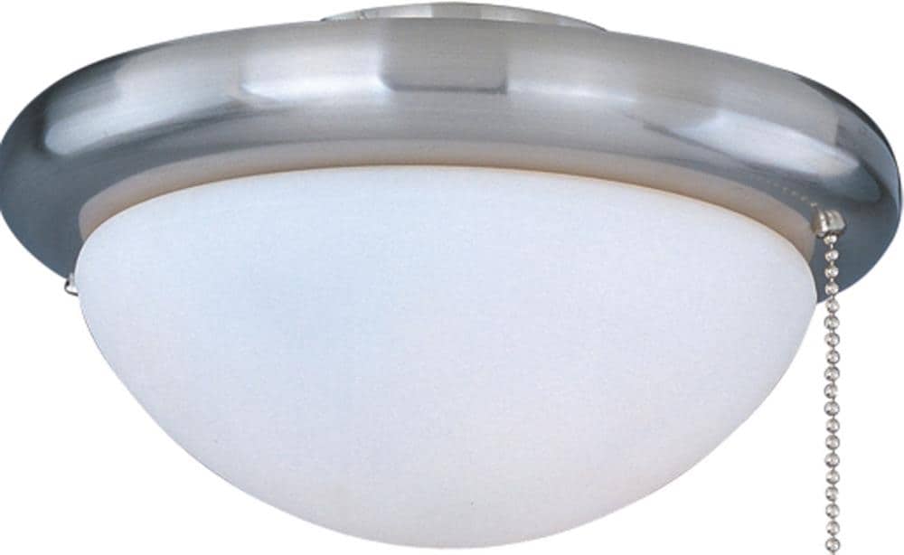 Maxim Lighting FKT206SN Basic-Max Gray Incandescent Ceiling Fan Light Kit