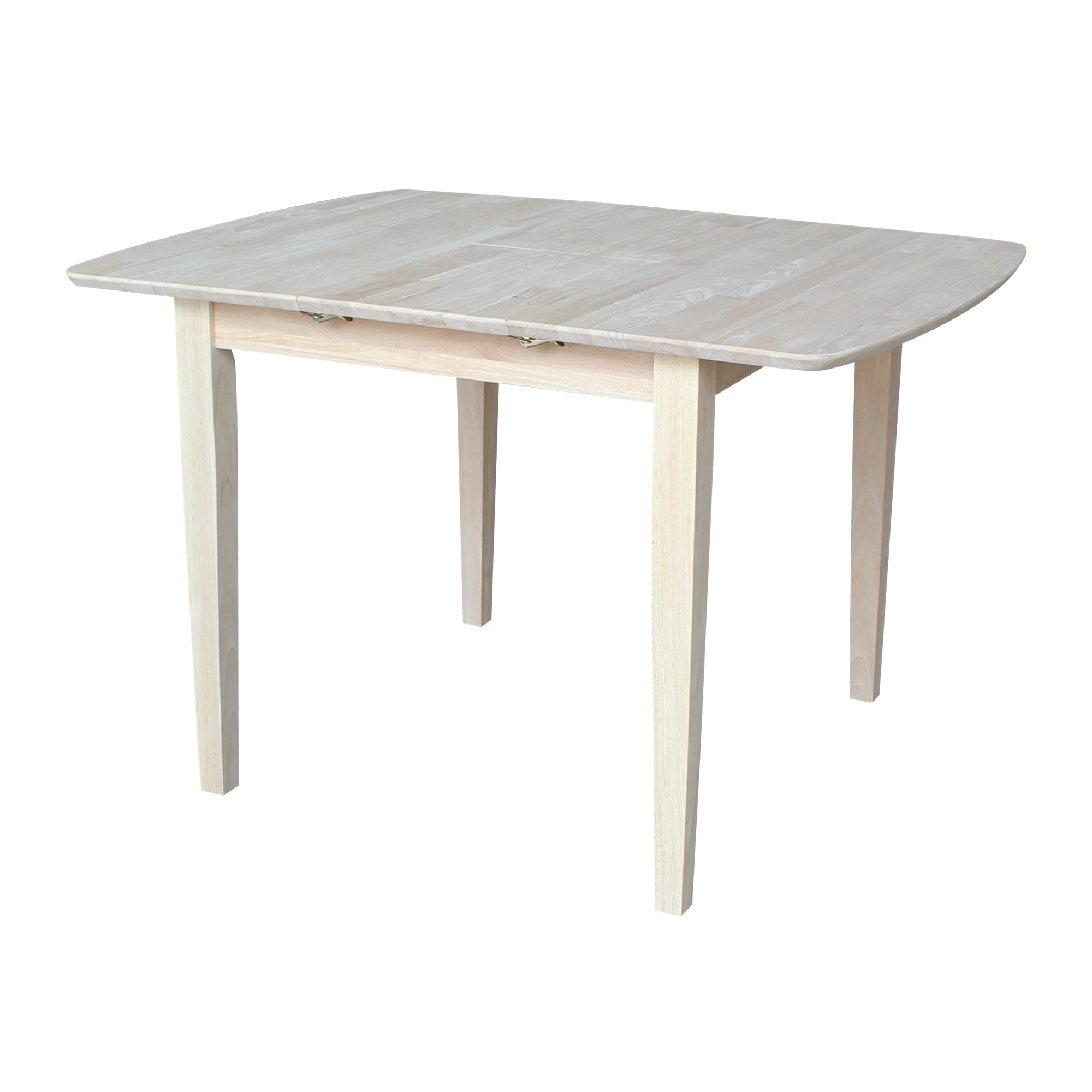 International concepts small drop store leaf dining table