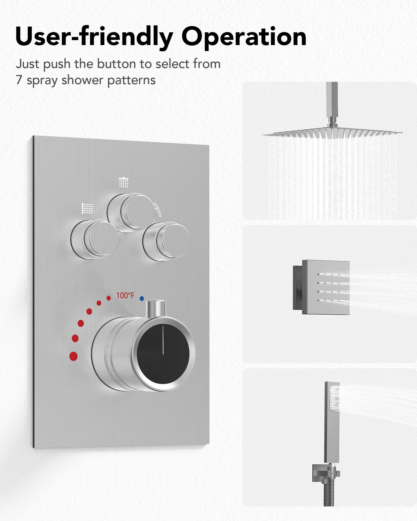 EVERSTEIN SFS1006-NK12 Tub-Shower-Faucets - View #4