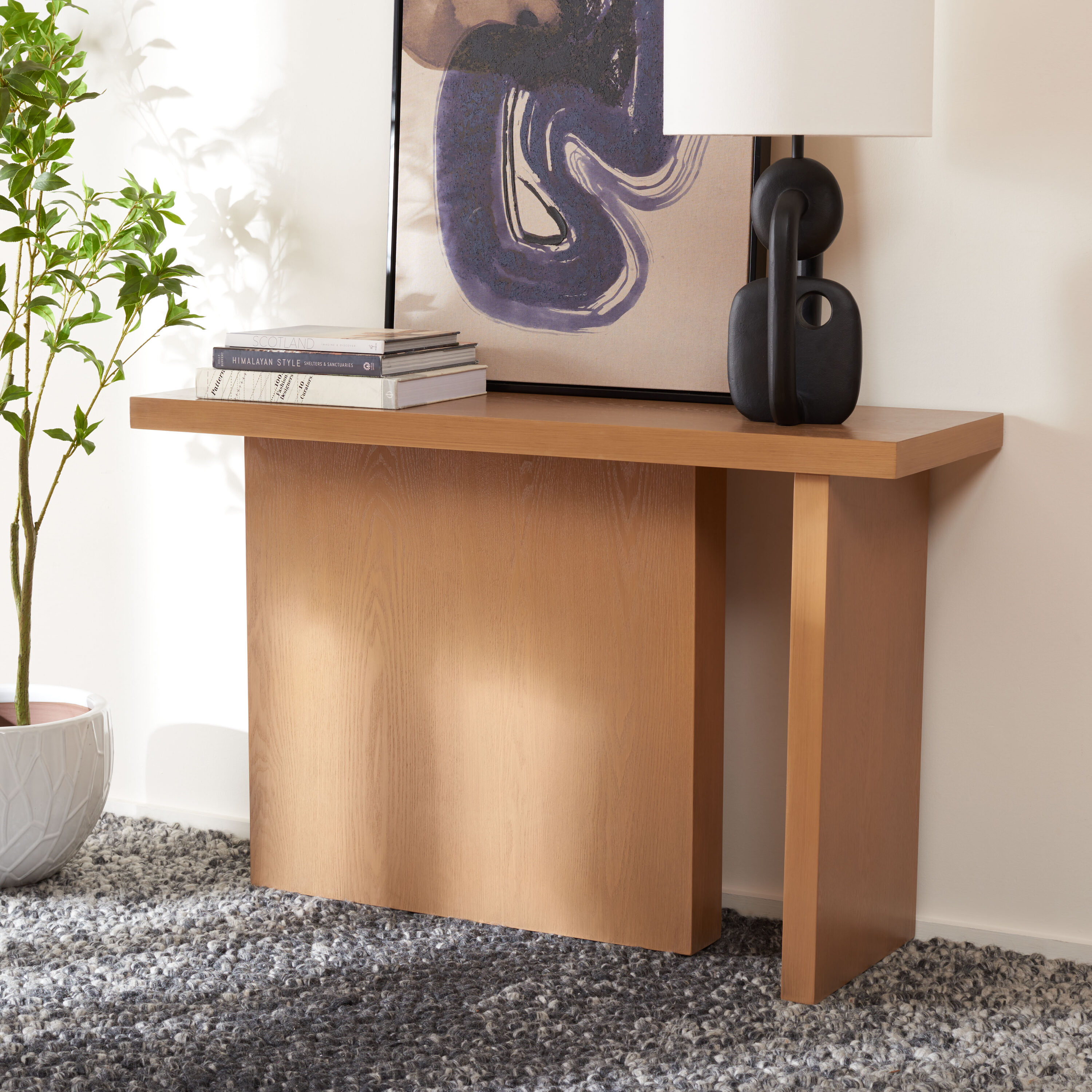 Safavieh CNS9707C Assana Modern Nc Coating Console table