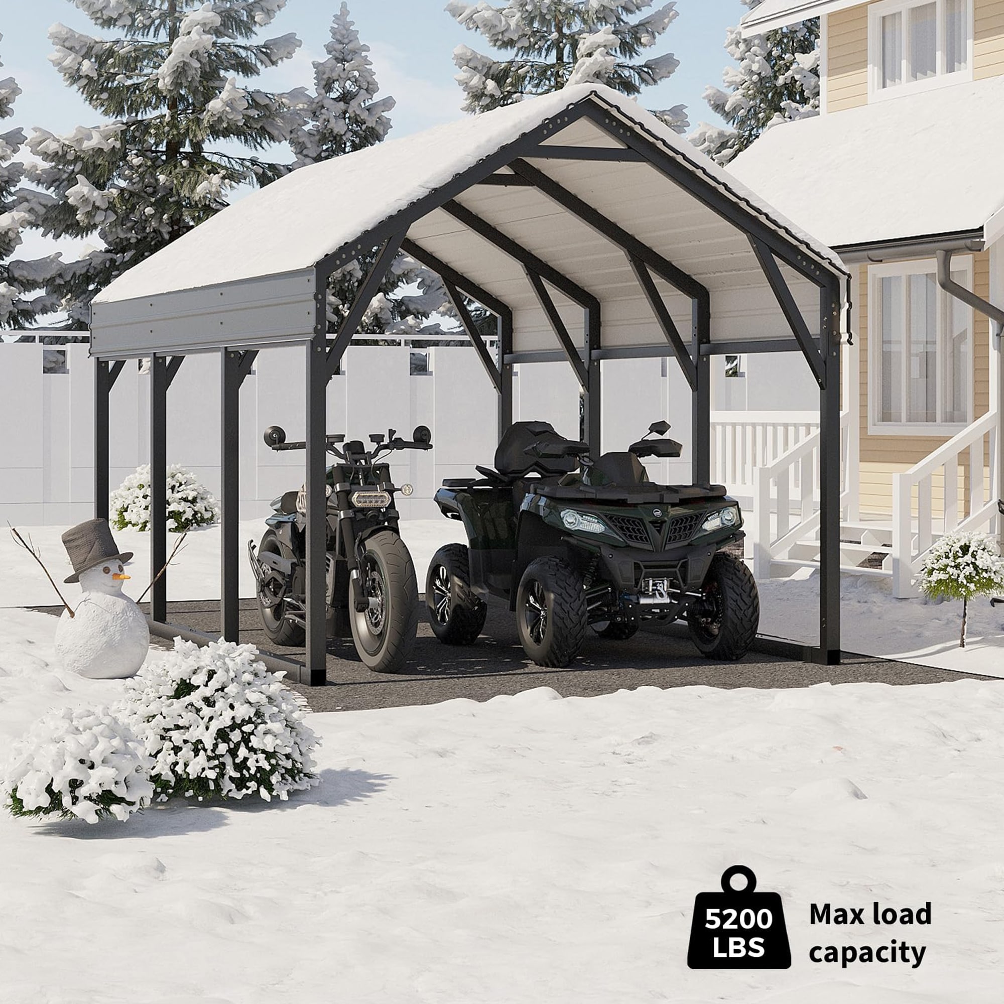 Garvee CK2-LYAOZ7GT0-YYV Carport-Covers - View #4