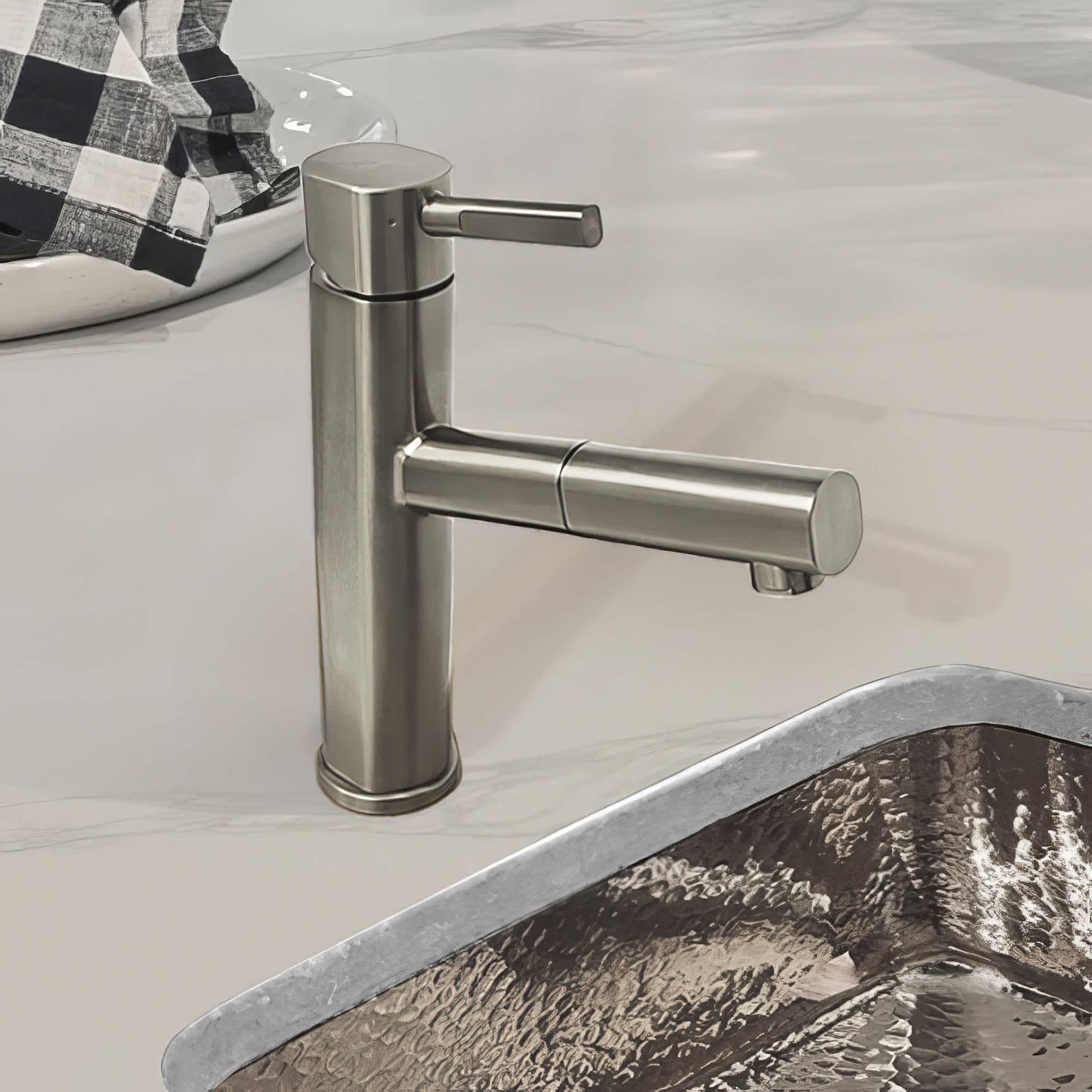 Whitehaus Collection WHS1394-PSK-BSS Kitchen-Faucets - View #5