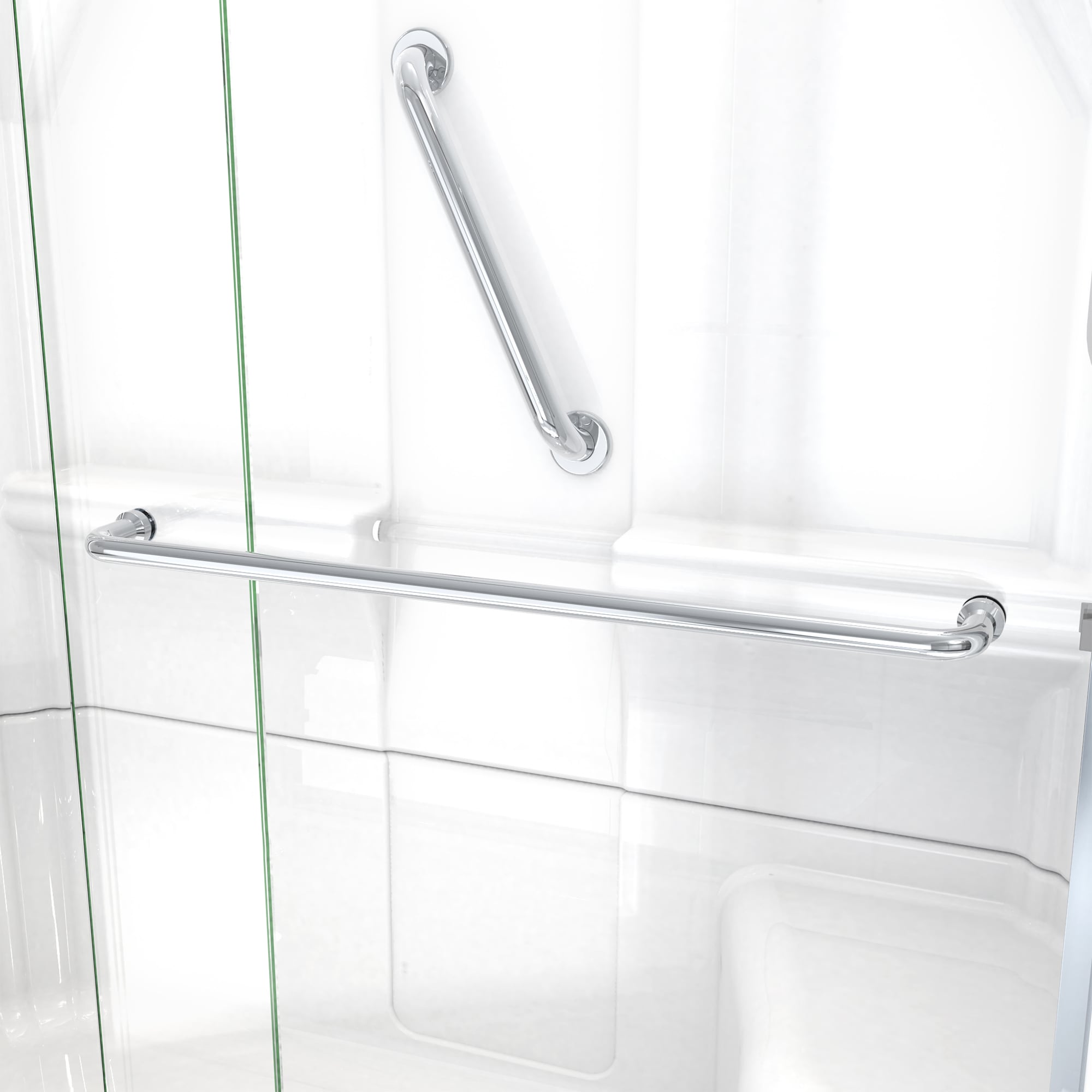Laurel Mountain 6030SH1S4PSRWC1 Alcove-Shower-Kit - View #5