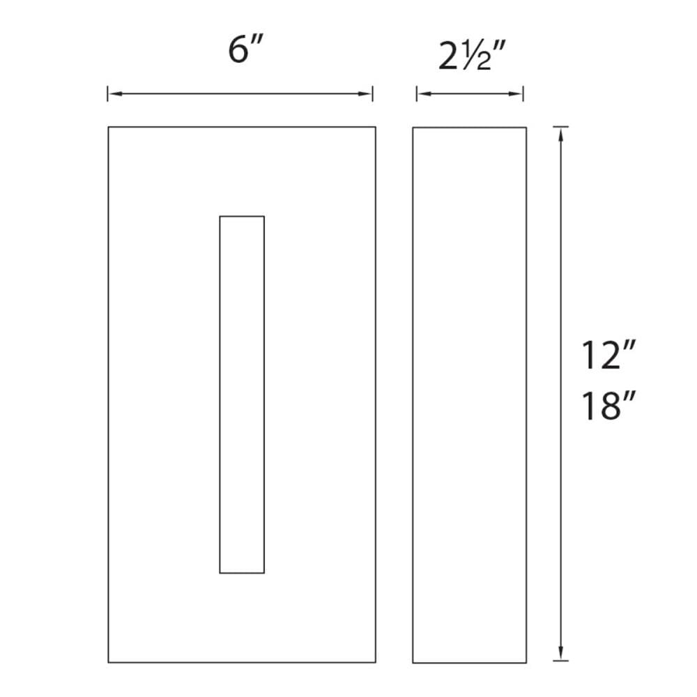 dweLED WS-W5312-BZ Outdoor-Wall-Lighting - View #2