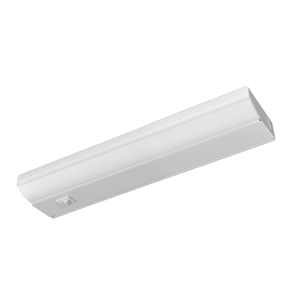 ecolight  12-inch LED Direct Wire Undercabinet Bar Light - White