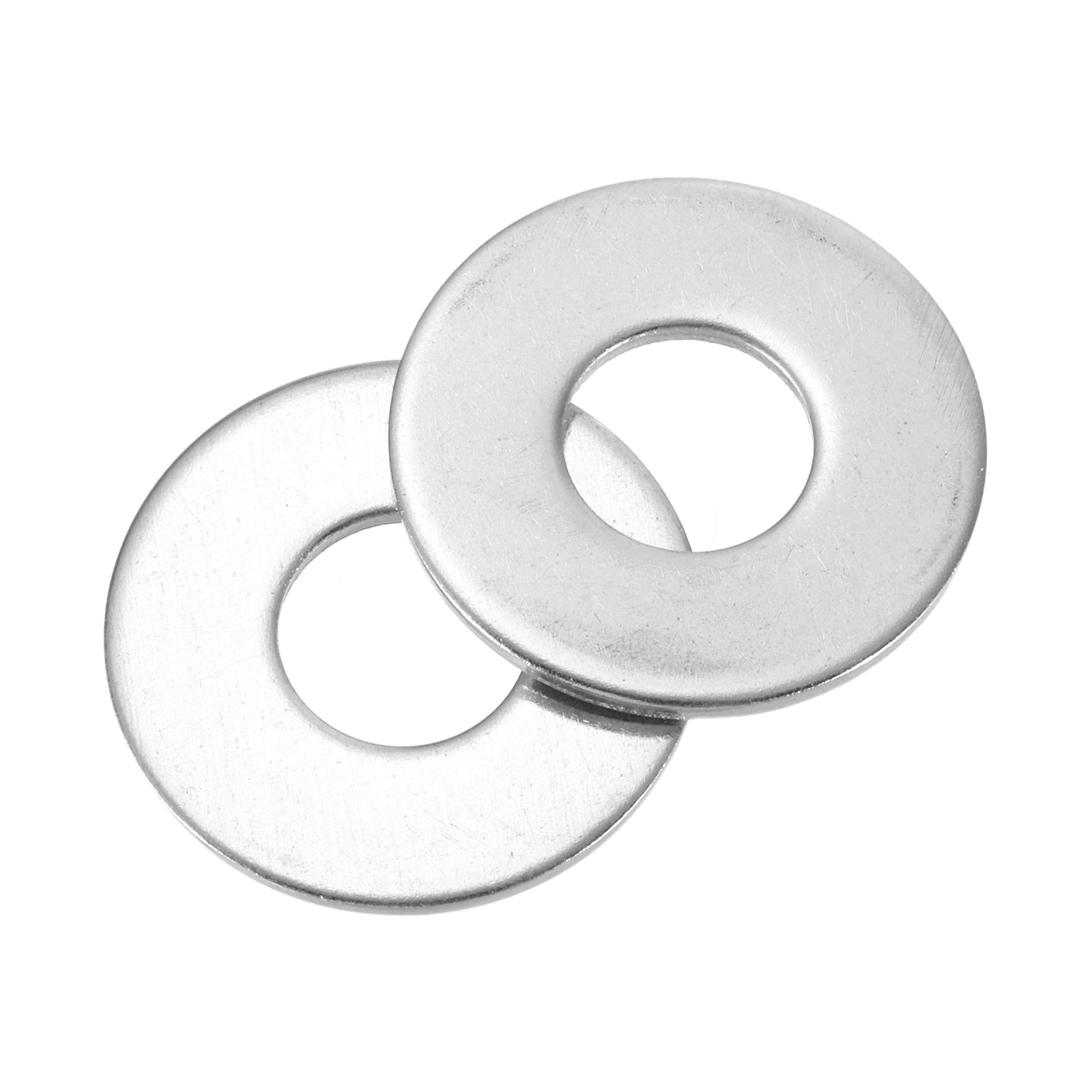 Unique Bargains 25pcs M12 304 Stainless Steel Flat Washers Plain Washer 12mm ID 35mm OD 2mm Thick Flat Spacers for Screws Bolts Garden Faucet Plumbing Repair Silver