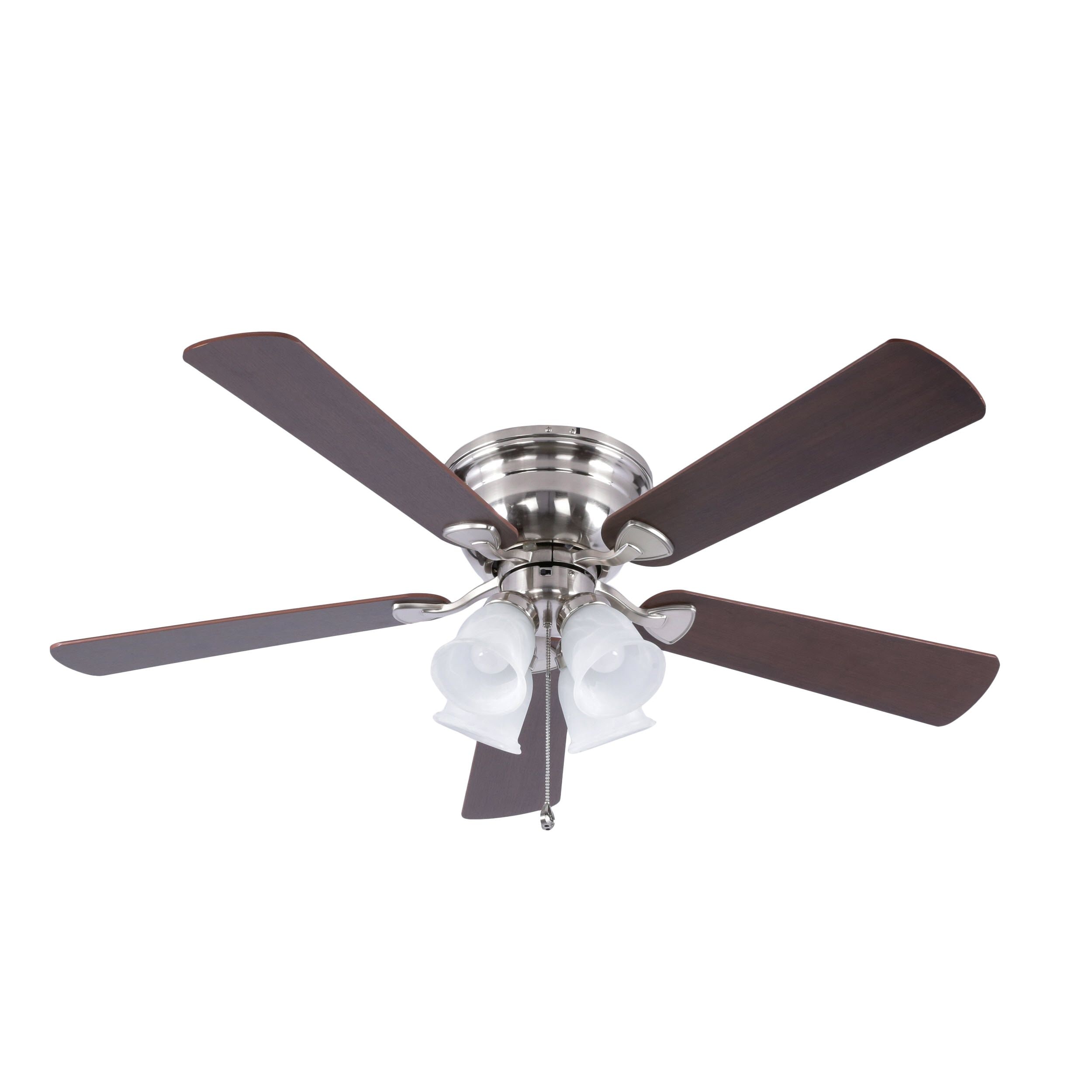 Harbor Breeze 52 In Centreville White Ceiling Fan With Light Kit