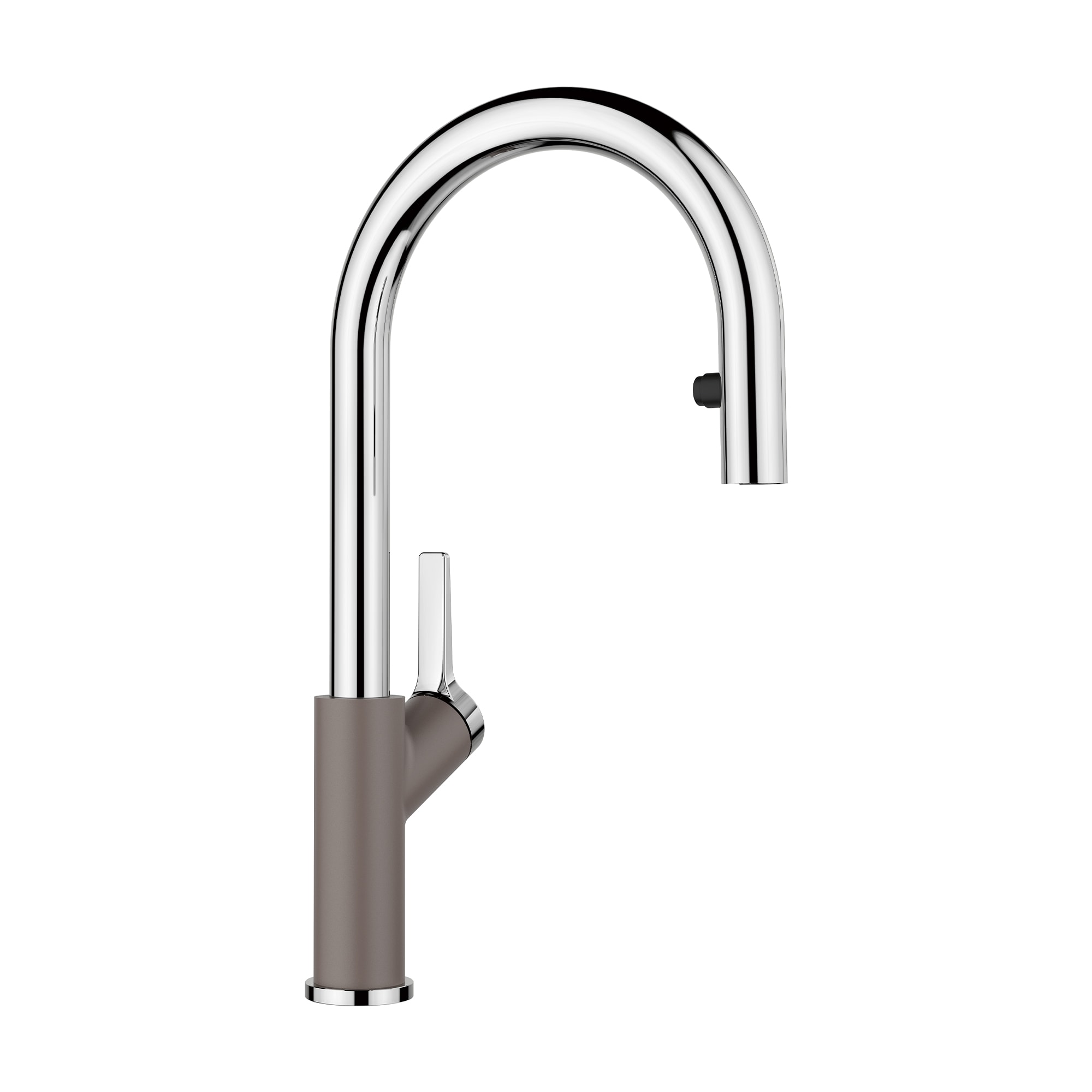 BLANCO 526933 Volcano Gray Single Handle Deck-mount Kitchen Faucet