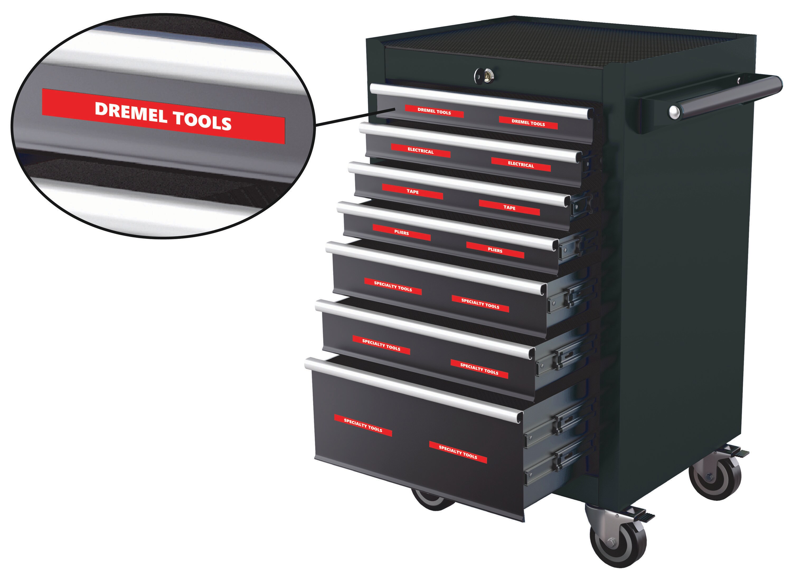 DCM Solutions TBUR50 Tool-Storage-Access - View #4