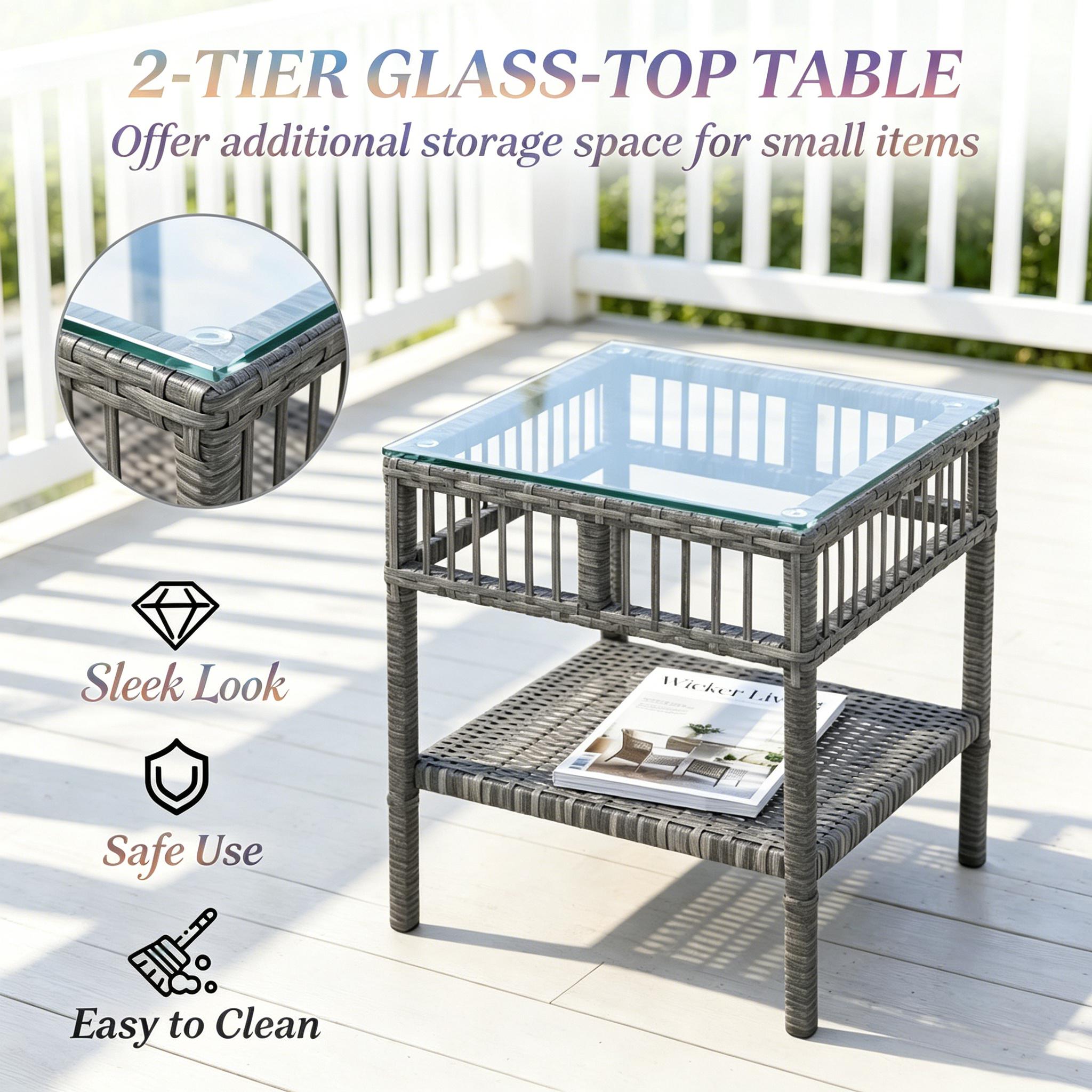 Tenleaf PATIO-122-1 Patio-Conversation-Sets - View #7