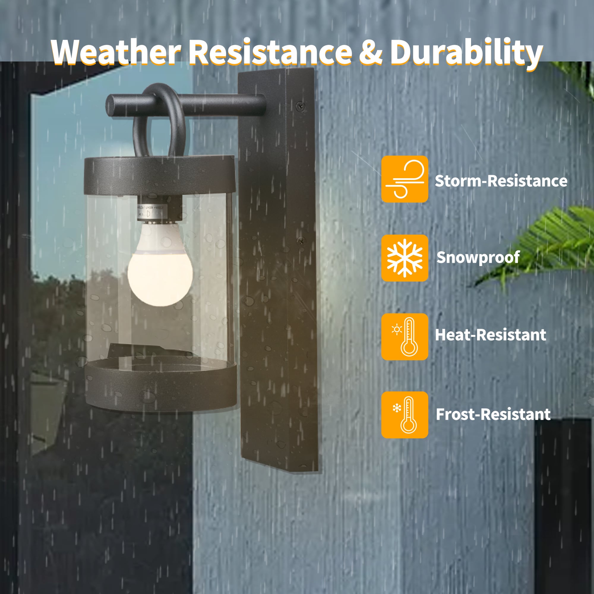 Forclover WYL1-DPAPK1 Outdoor-Wall-Lighting - View #5