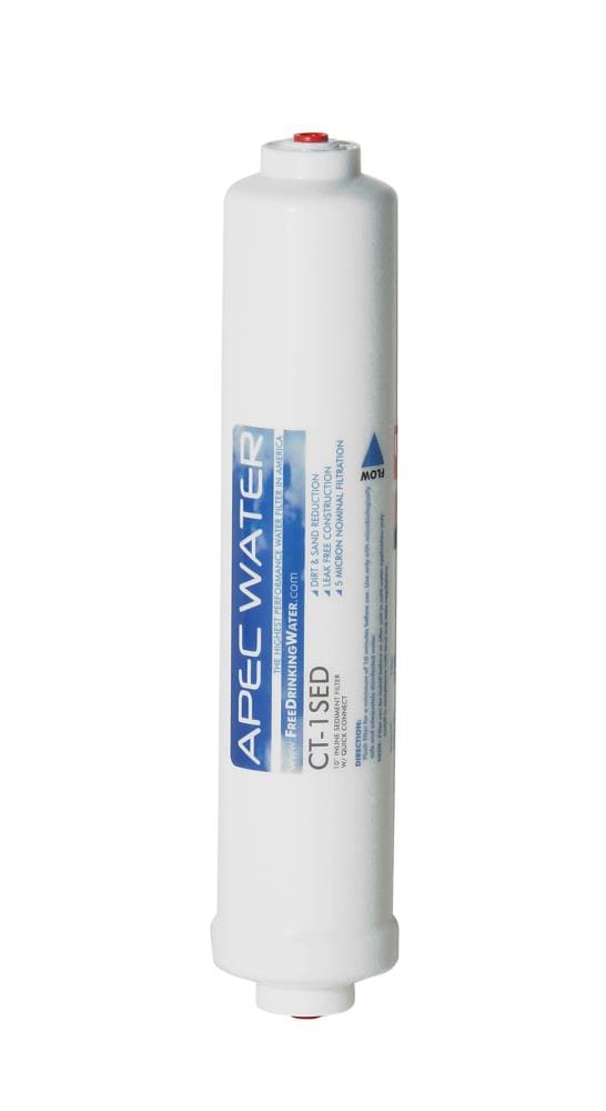 APEC Water CT-1SED ULTIMATE CT-1SED Quick Connect Sediment and Particulate Above Sink Replacement Filter