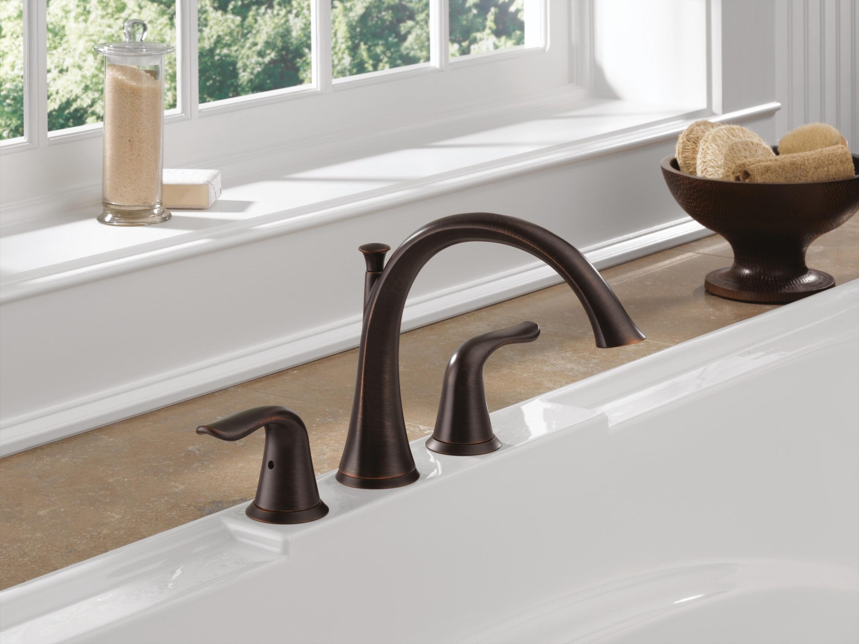 Delta T2738-RB Roman-Tub-Faucets - View #2