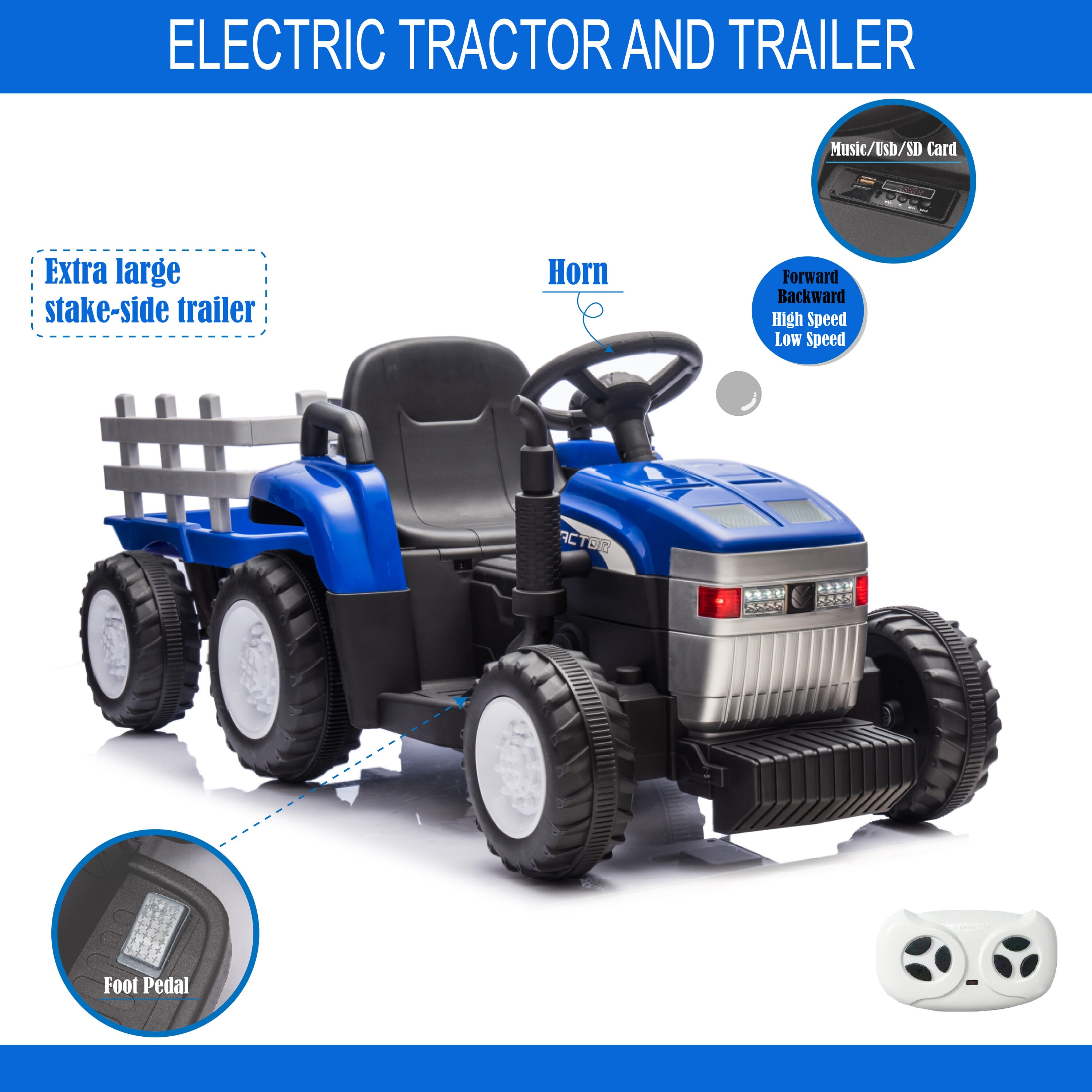 Siavonce XH63622 14-volt Riding toys Battery Included Charger Included