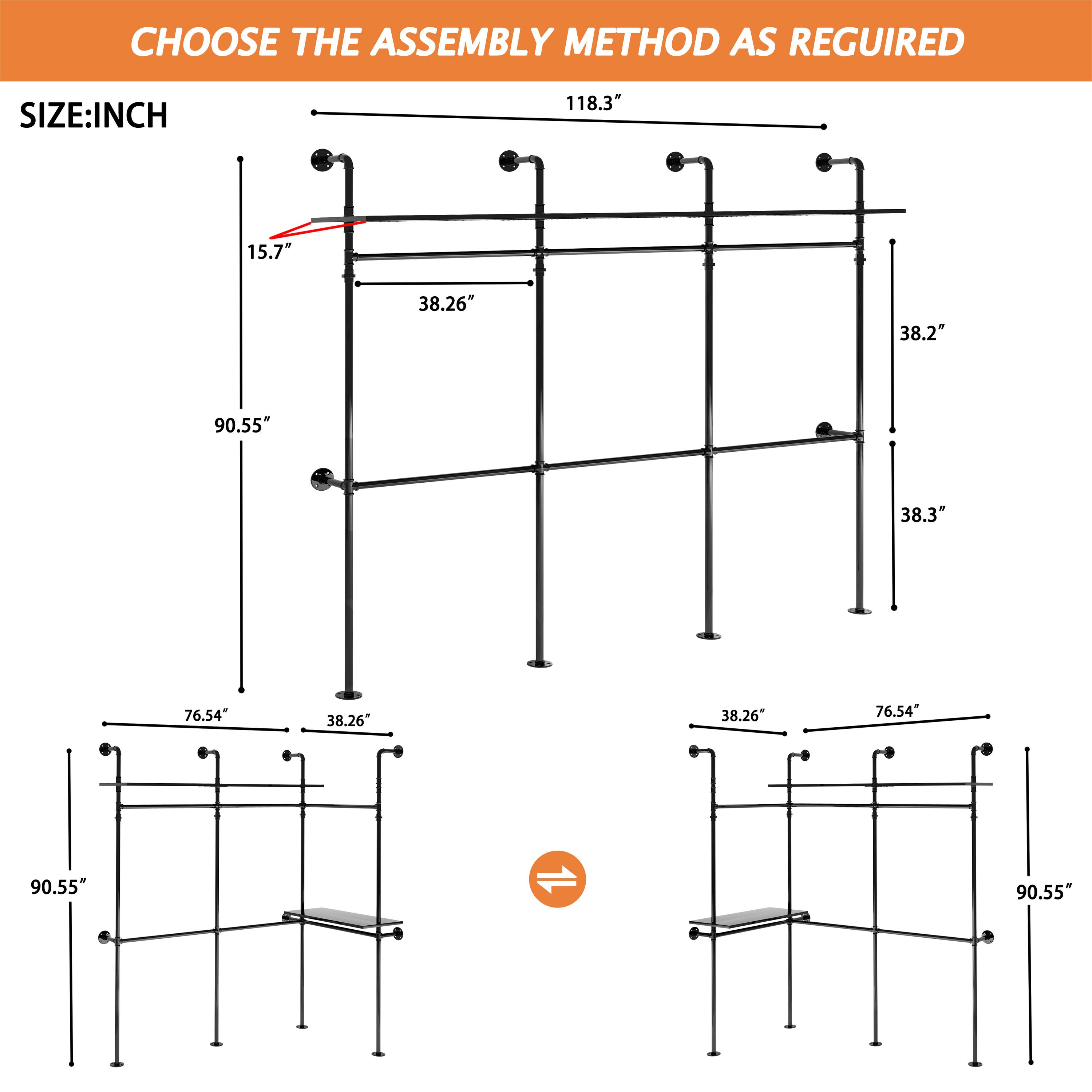 EXTRAUP HL-WF192646AAC Garment-Racks - View #5