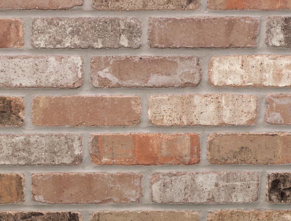 General Shale Providence Thin Brick Carbon 2-in x 8-in Tumbled Natural Stone Ledgestone Brick Patterned Wall Tile (7.3-sq. ft/ Carton)