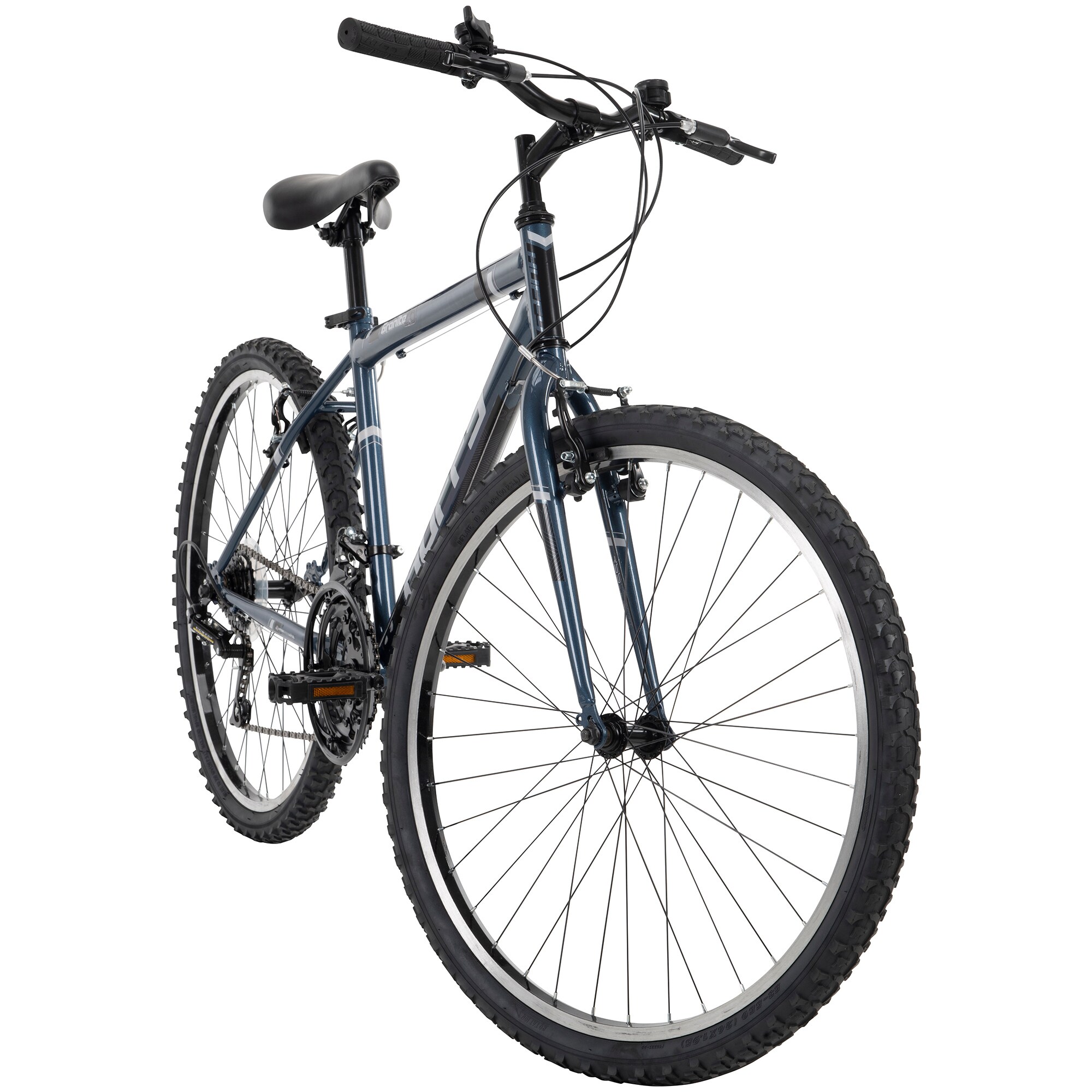 Huffy Mens 26 In Mountain Bike 15 Speed Rigid Suspension Knobby