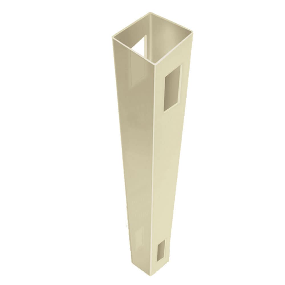 Freedom 73014893 Bolton/Hampton 8-ft H x 5-in W Sand Vinyl Line Fence Post