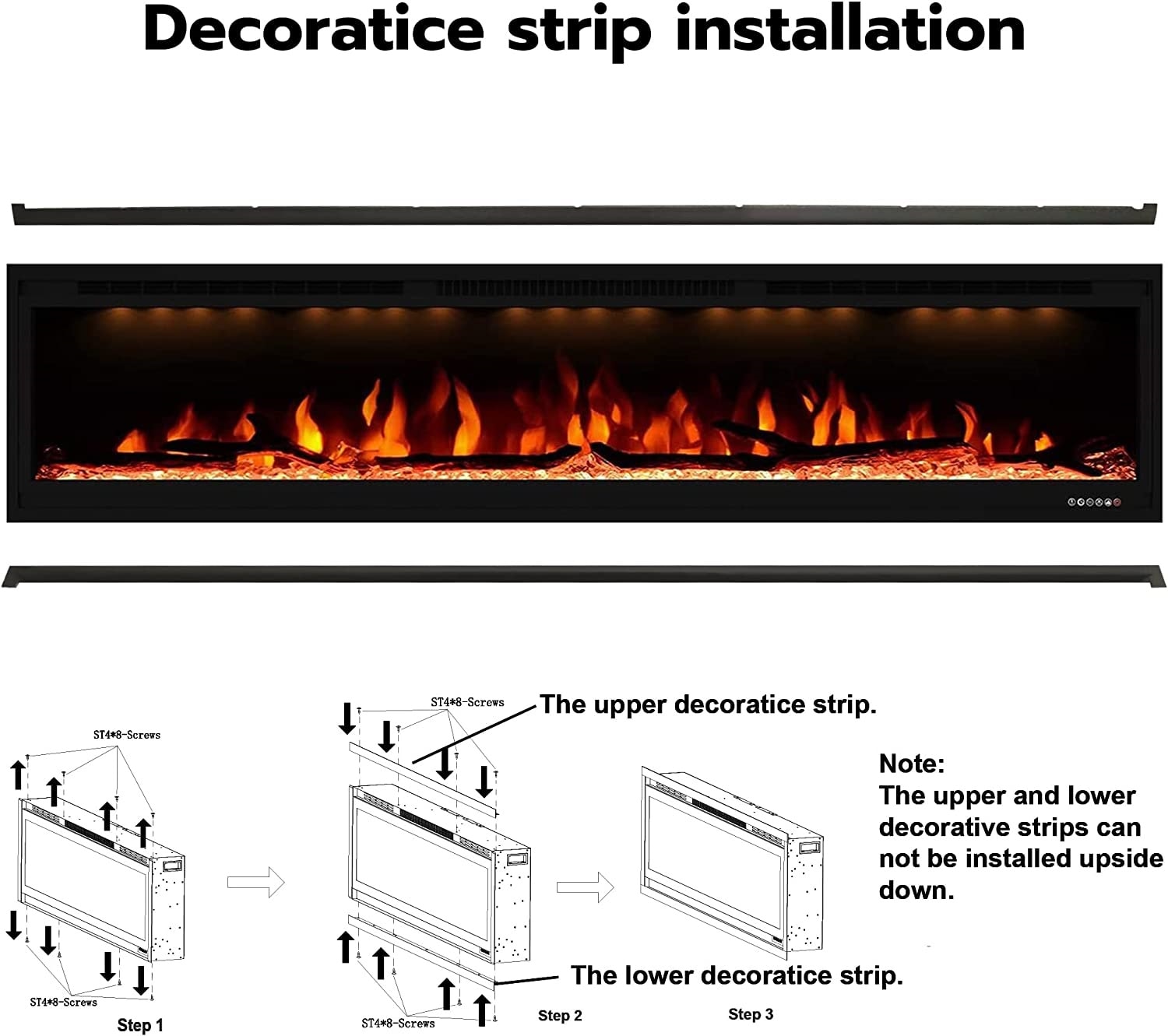 EdenDirect LW-BI74 Electric-Fireplaces - View #3