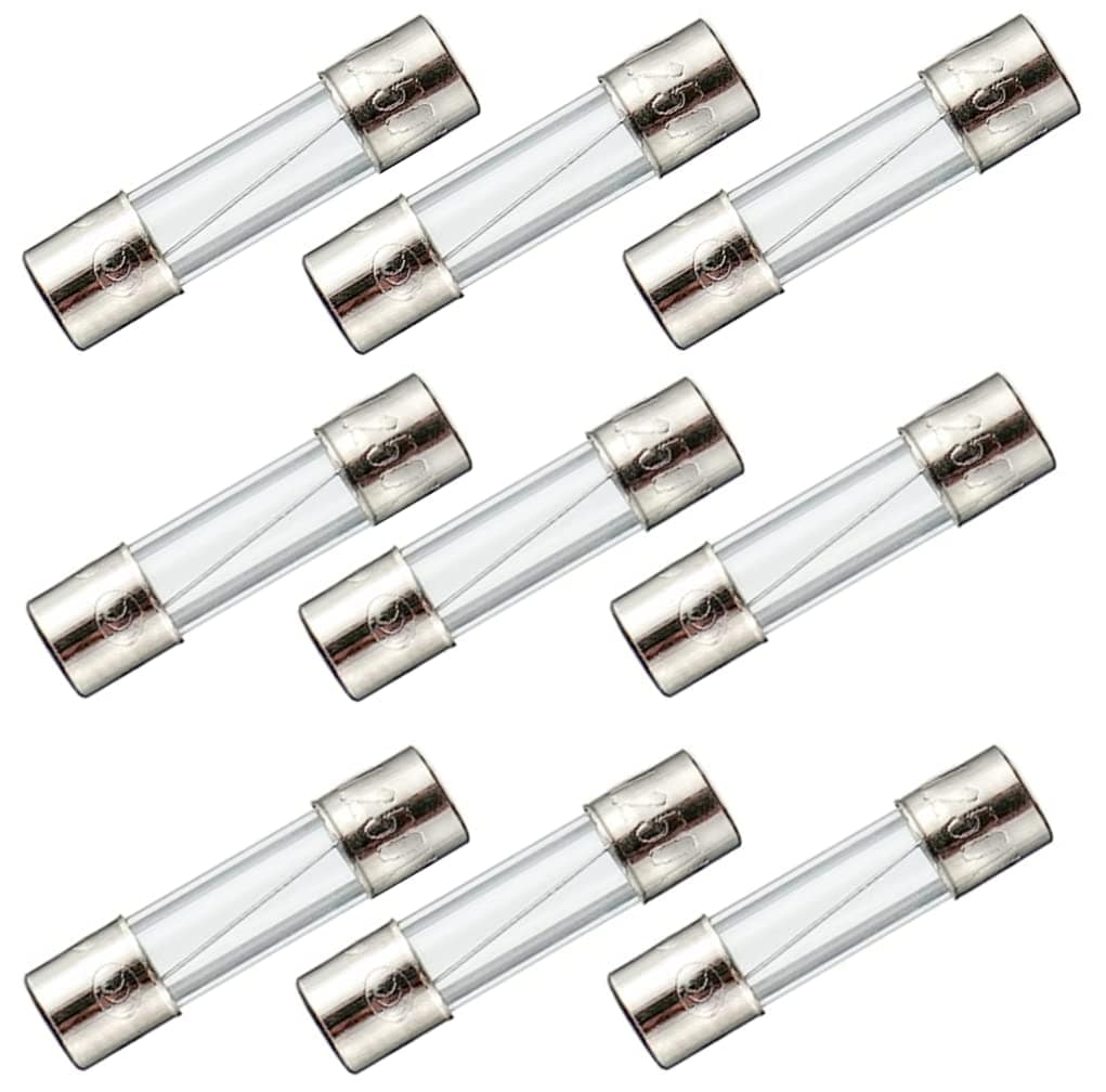 Aoibox  5A 250V Fuse Replacement for Wood Pellet Grills Fits Traeger Pit Boss Z Grills and Weber Pellet Models