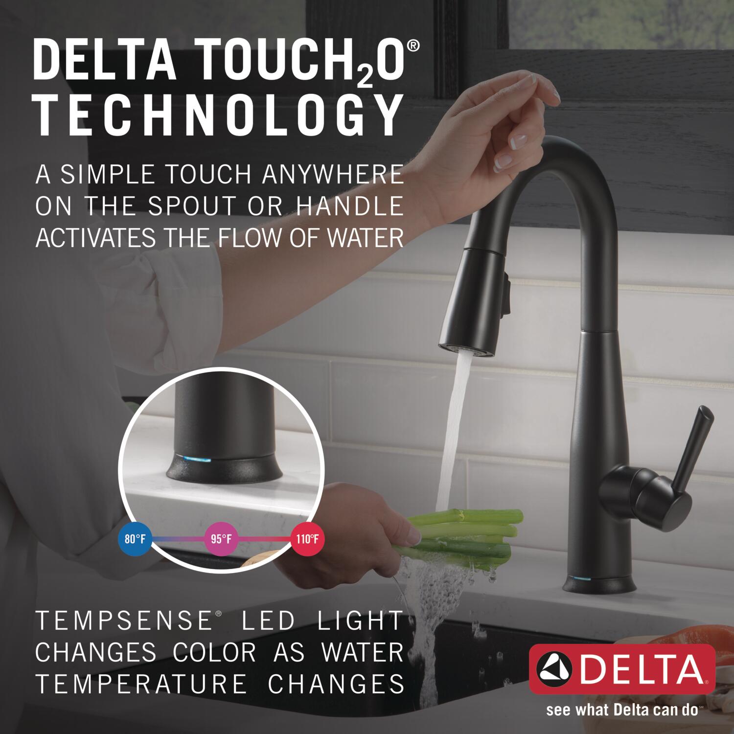 Delta 9913T-BL-DST Kitchen-Faucets - View #3
