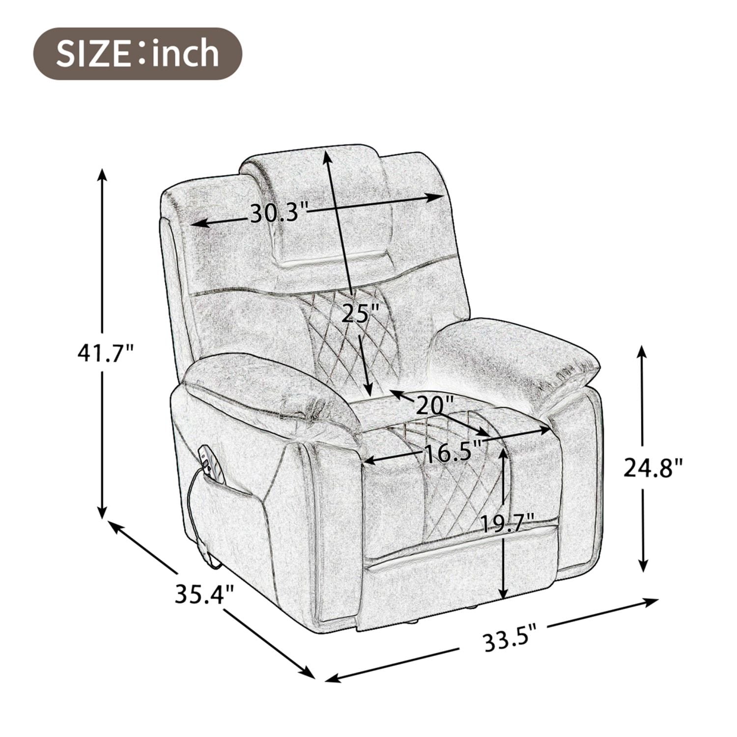 JASMODER SG000260AAA recliners - View #2