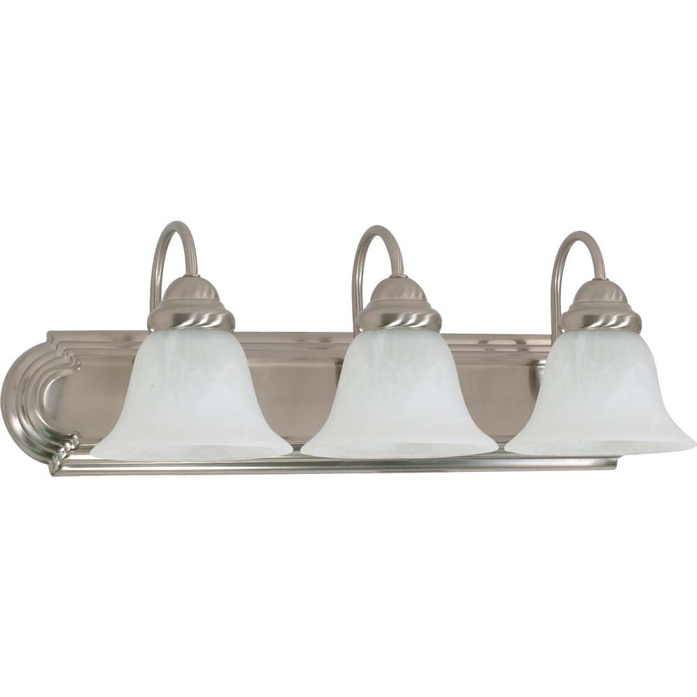  LW3209 Ballerina 24-in 3-Light Brushed Nickel Transitional Vanity Light