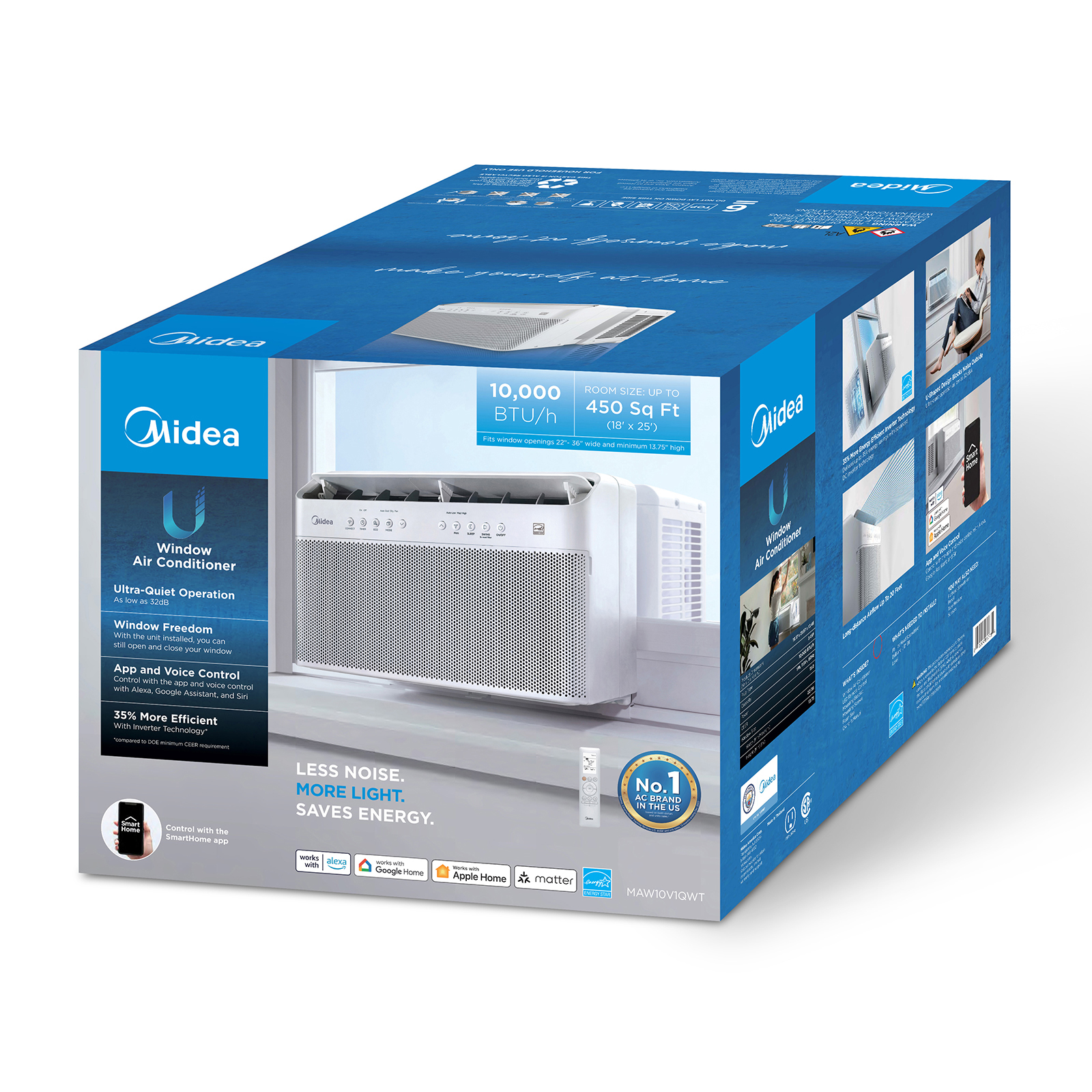 Midea MAW10V1QWT Window-Air-Conditioners - View #12
