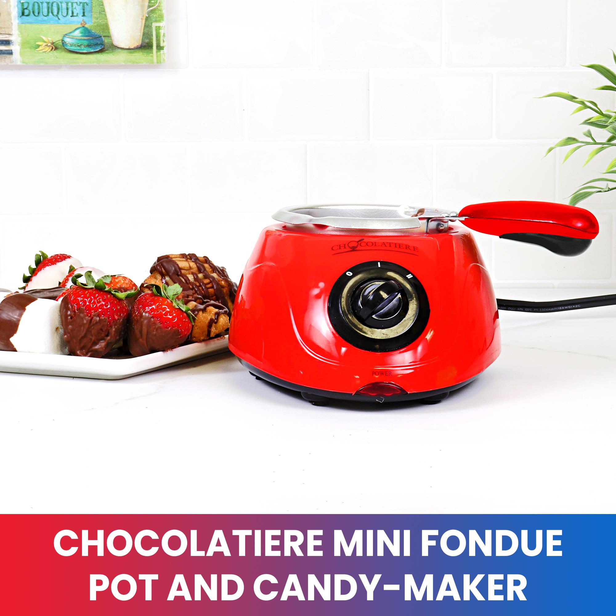 Koolatron Total Chef Chocolatiere Chocolate Melter and Fondue Pot, 8.8 oz  (250 g) in the Fondue Pots & Fountains department at