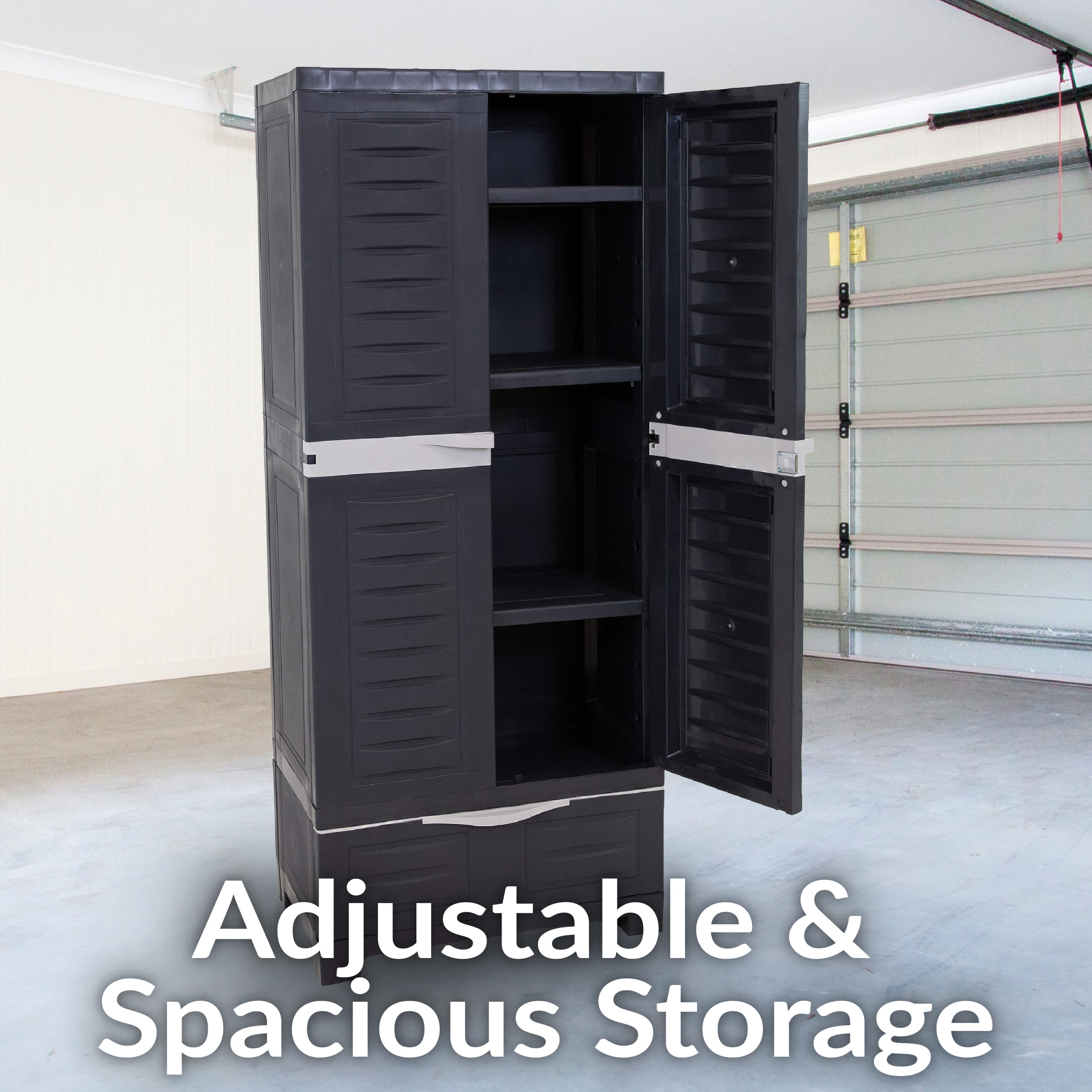 Sunnydaze Decor SUP-8091 Utility-Storage-Cabinets - View #2