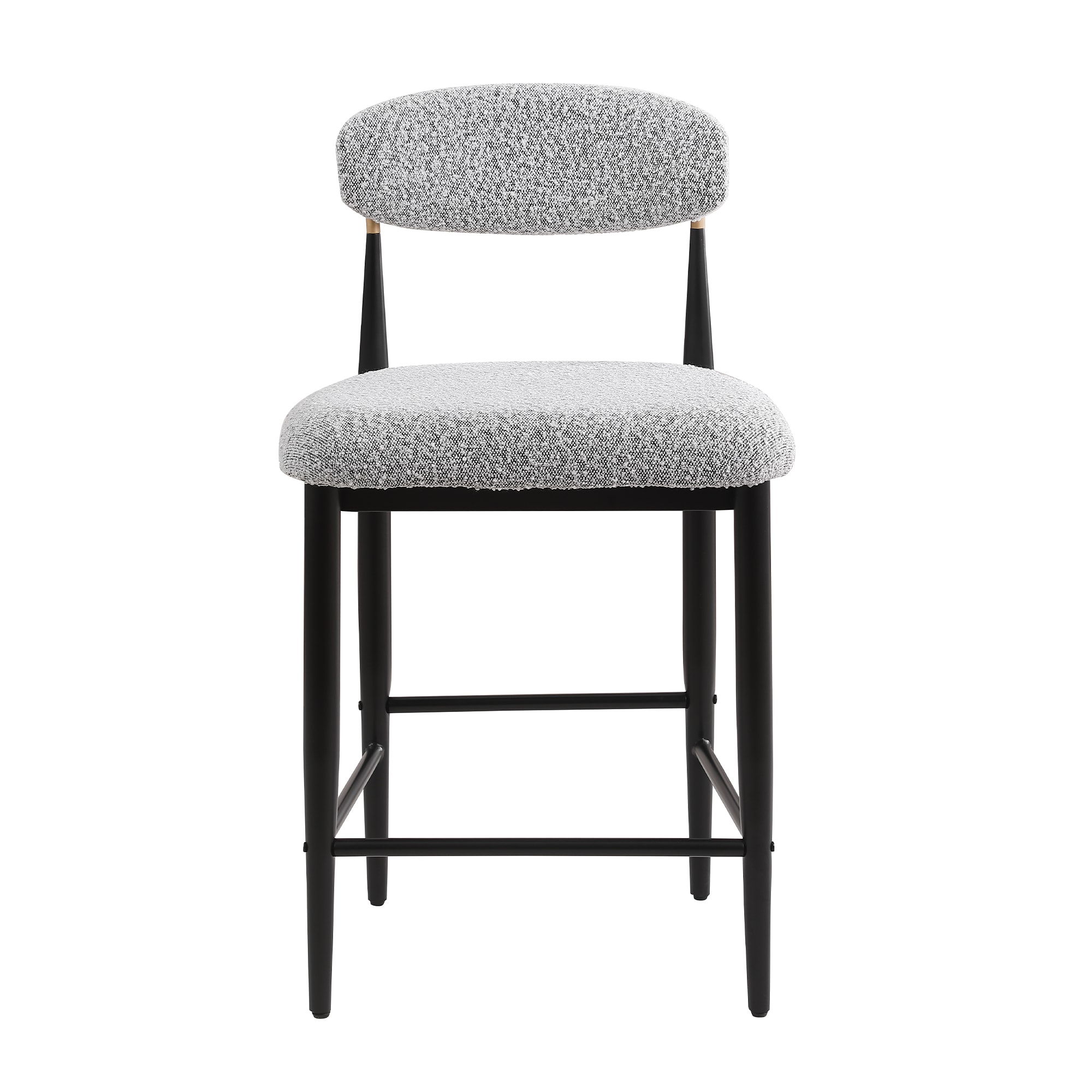 FARATI D2006BR-GREY-AL Dining-Chairs - View #4