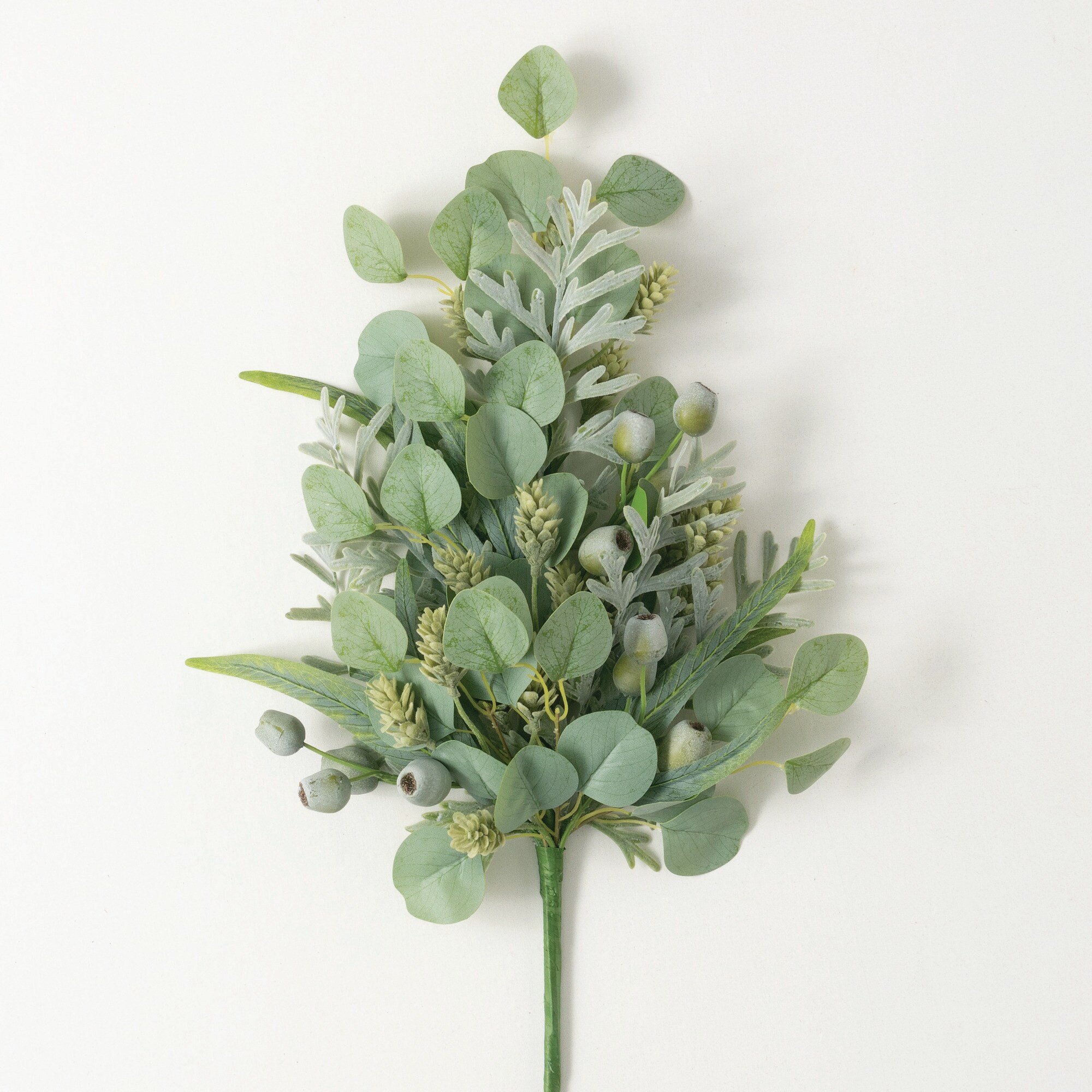 Sullivans PEUSP 28-Inches Green Indoor Desktop Eucalyptus Artificial branch/stem